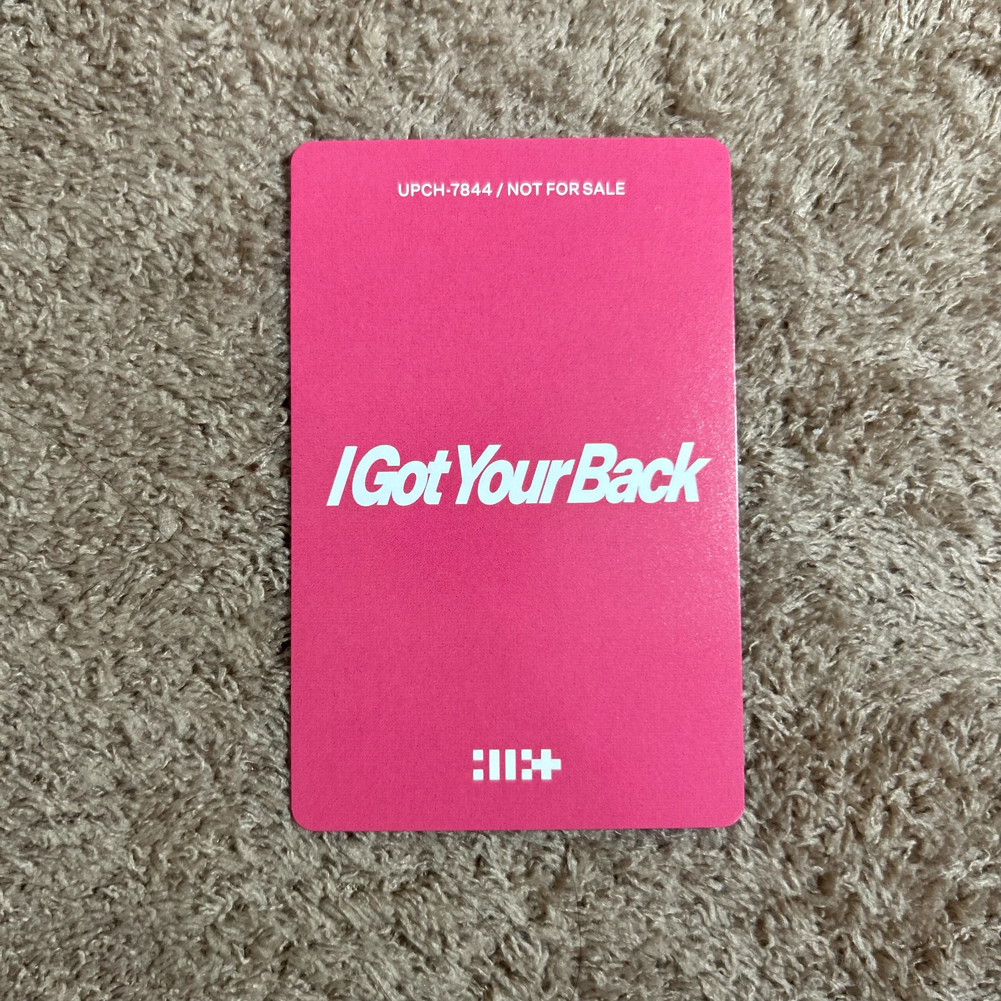 ILLIT Yunah ILLIT - Yunah - I Got Your Back Album album photocard solo jacket version listing photo 2