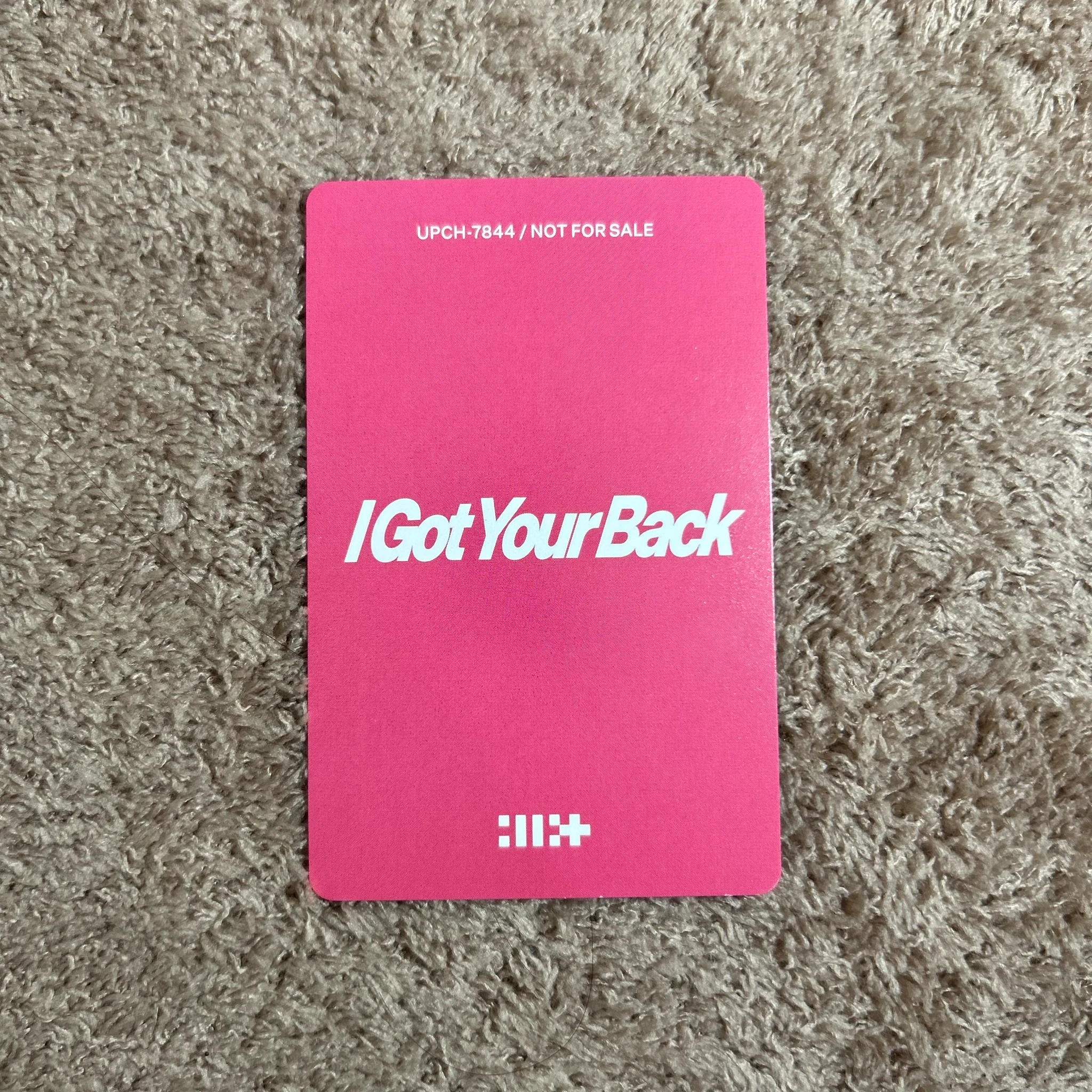 ILLIT Yunah ILLIT - Yunah - I Got Your Back Album album photocard solo jacket version listing photo 2