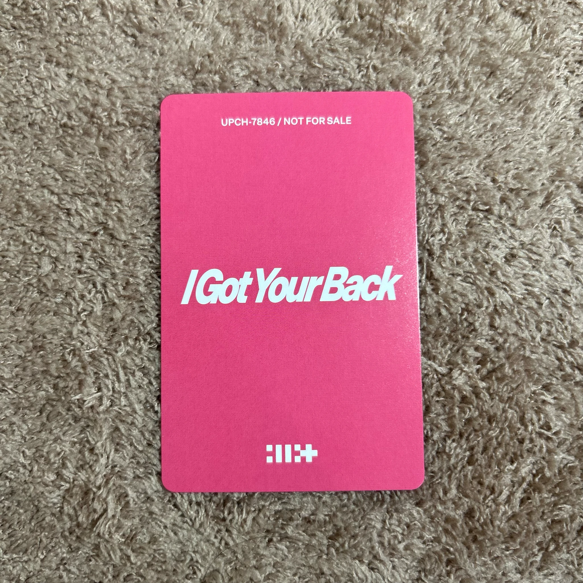 ILLIT Moka ILLIT - Moka - I Got Your Back Album album photocard solo jacket version listing photo 2