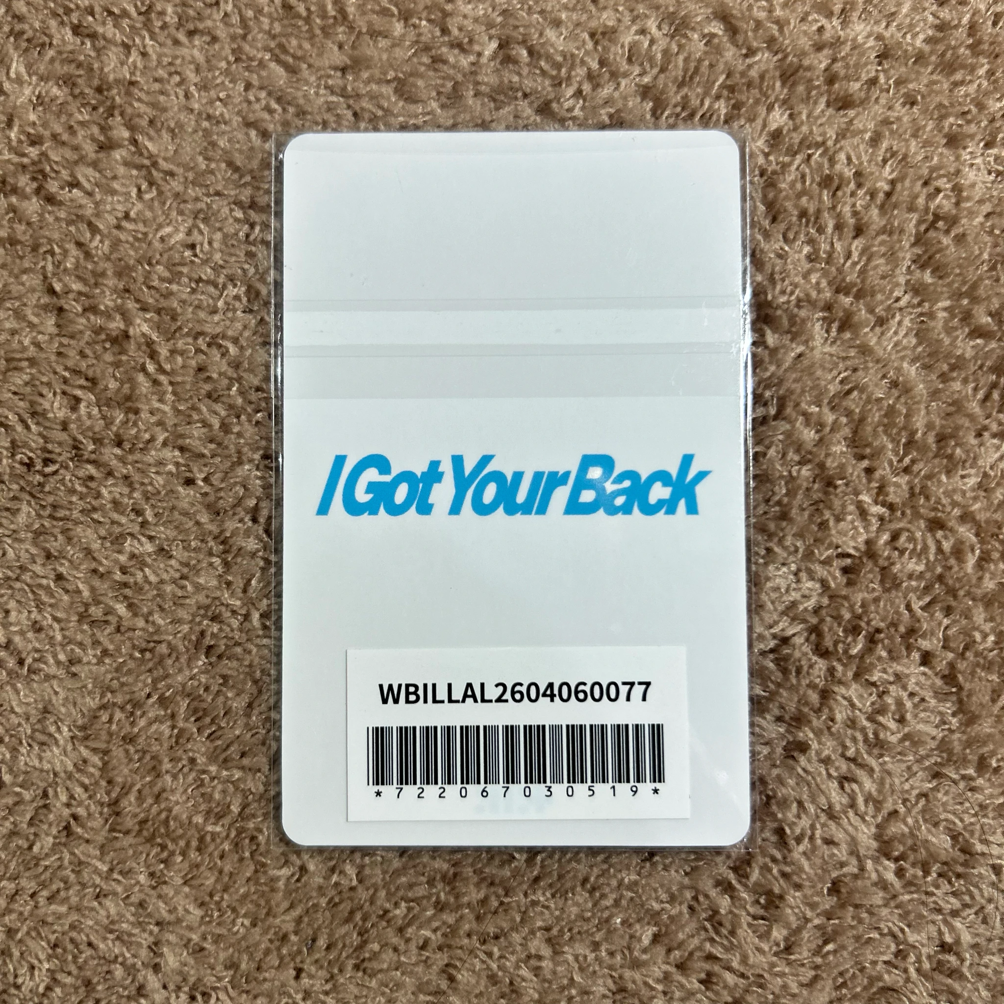 ILLIT Minju ILLIT - Minju - I Got Your Back Album pob (pre-order benefit) weverse japan shop (wvj) listing photo 2