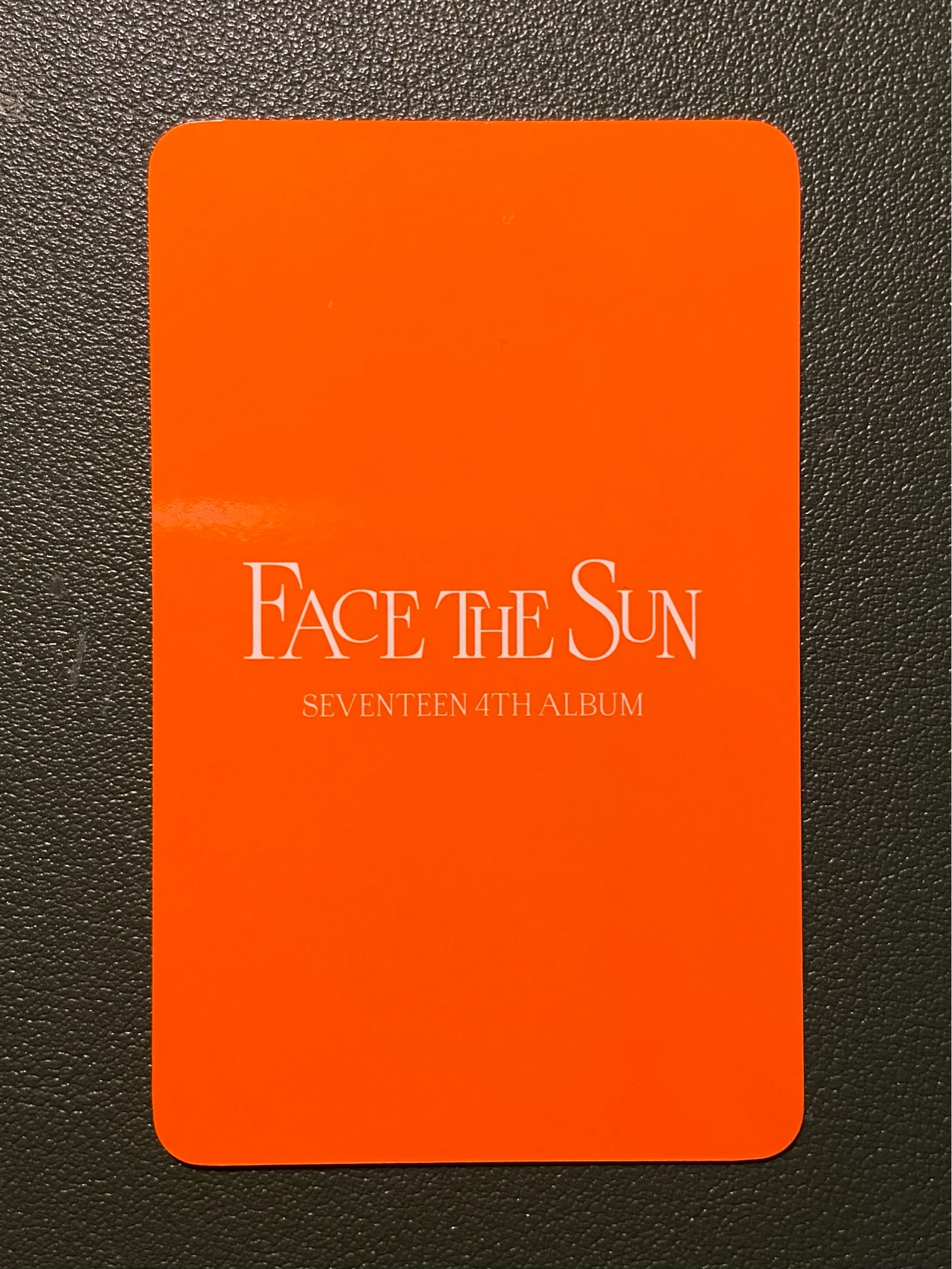 SEVENTEEN Jun SEVENTEEN - Jun - Face the Sun Album fansign weverse global shop (wvg) yes24 listing photo 2