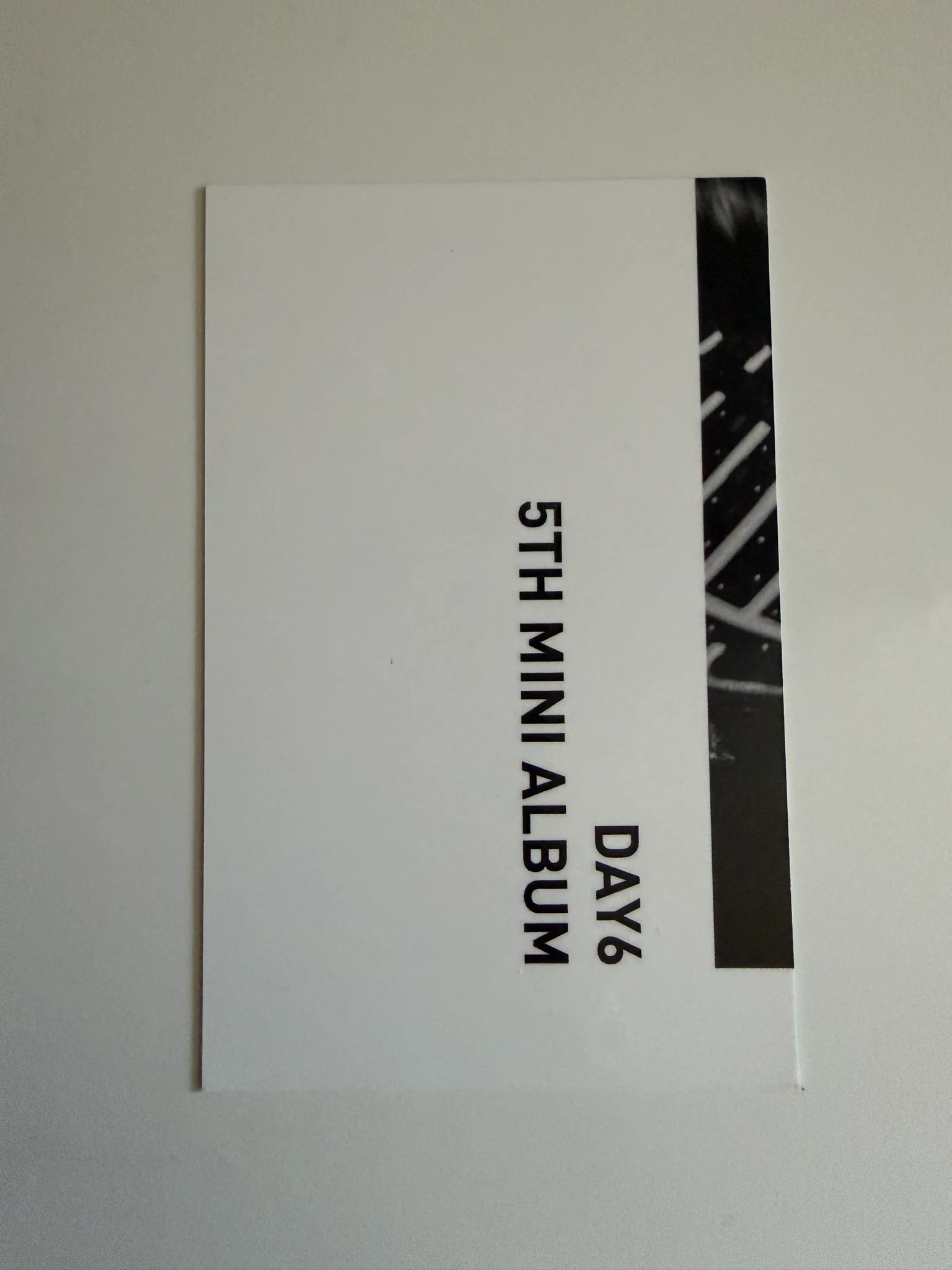 DAY6  DAY6  - Wonpil & Sungjin - The Book of Us : Gravity Album album photocard listing photo 2
