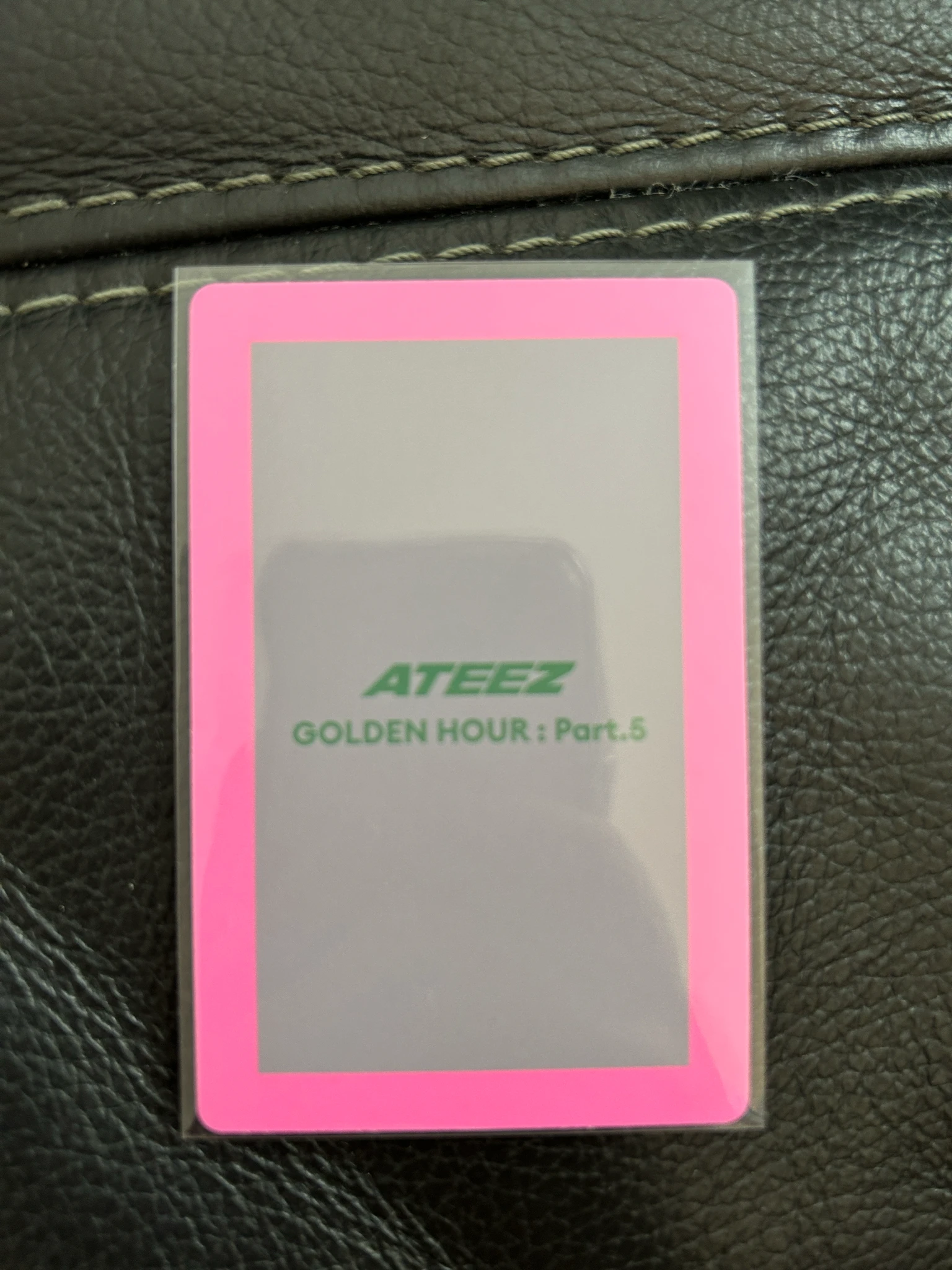 ATEEZ Seonghwa ATEEZ - Seonghwa - GOLDEN HOUR : Part.5 Album album photocard A version listing photo 2