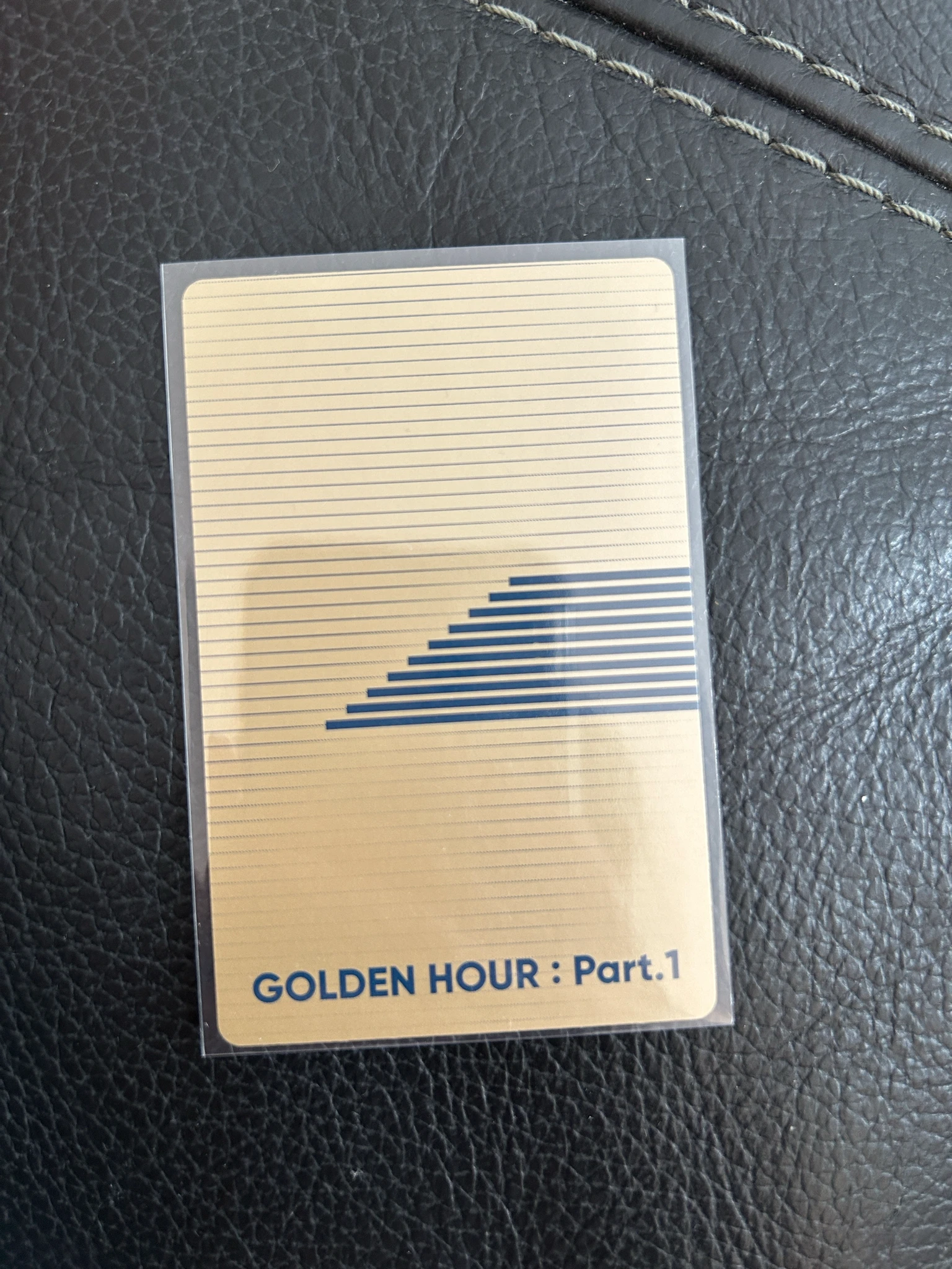 ATEEZ San ATEEZ - San - Golden Hour : Part.1 Album A version album photocard blue hour version listing photo 2