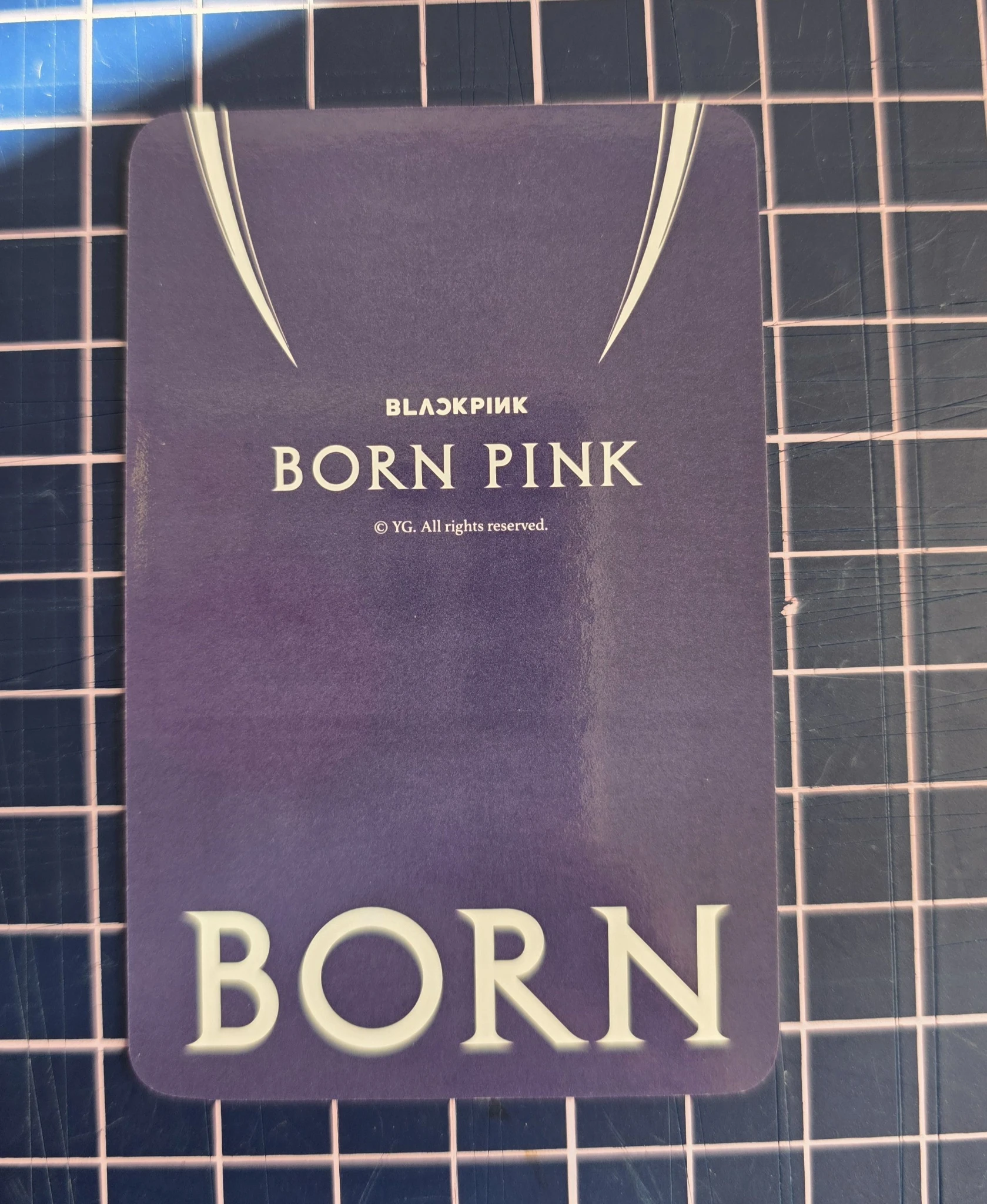 BLACKPINK Jisoo BLACKPINK - Jisoo - BORN PINK MD Other merch photocard photocard set toploader kit listing photo 2