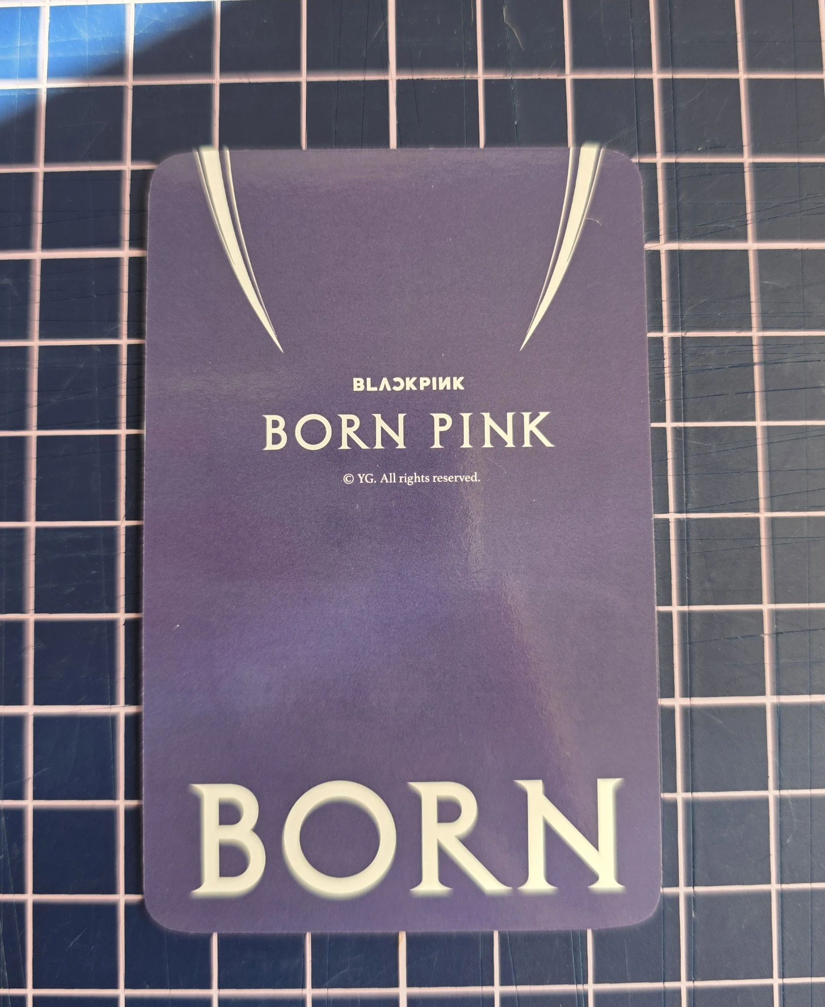 BLACKPINK Rosé BLACKPINK - Rosé - BORN PINK Album merch photocard photocard set Toploader kit listing photo 2