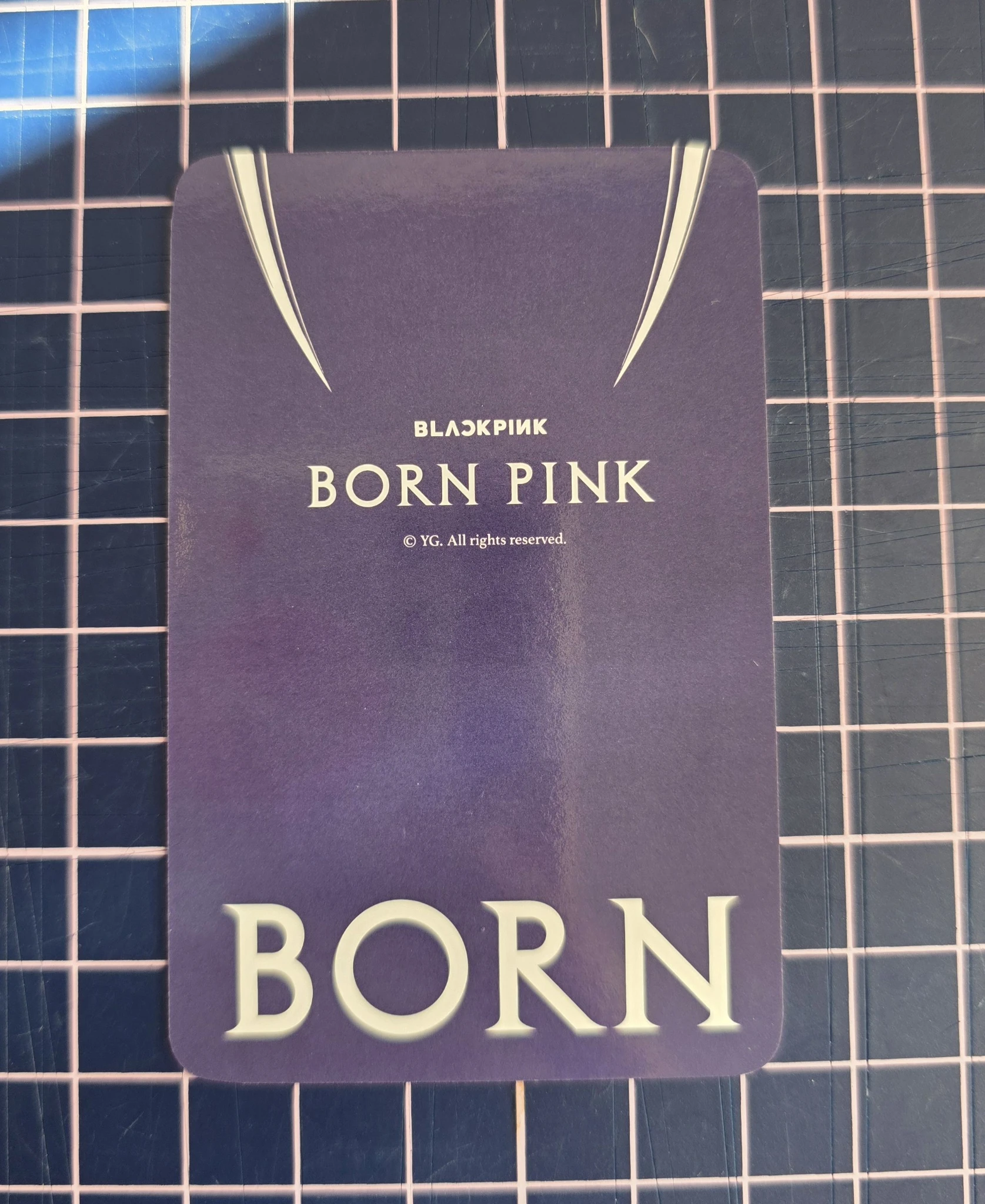BLACKPINK Lisa BLACKPINK - Lisa - BORN PINK Album merch photocard Toploader kit photocard set listing photo 2
