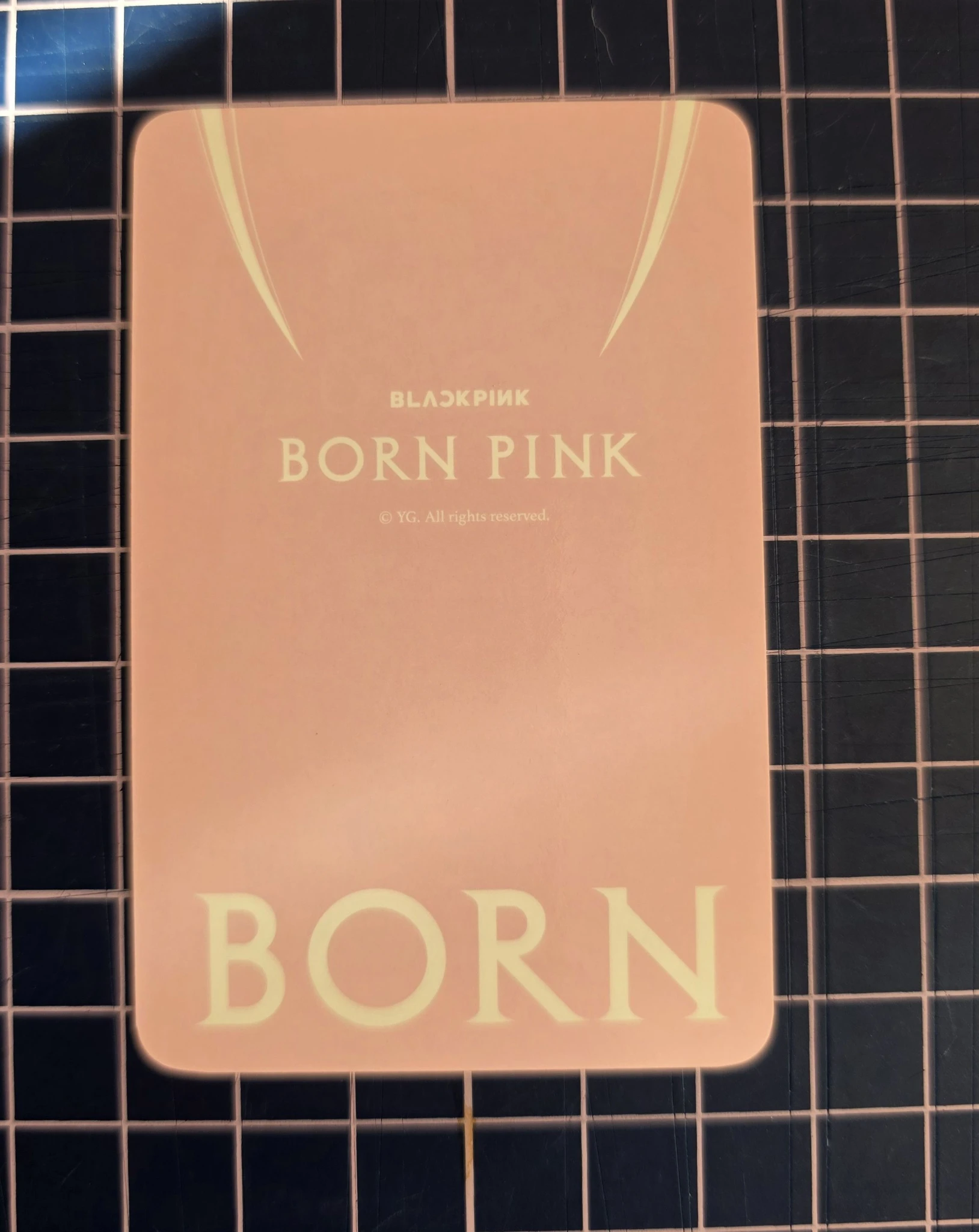 BLACKPINK Lisa BLACKPINK - Lisa - BORN PINK Album Toploader kit merch photocard photocard set listing photo 2