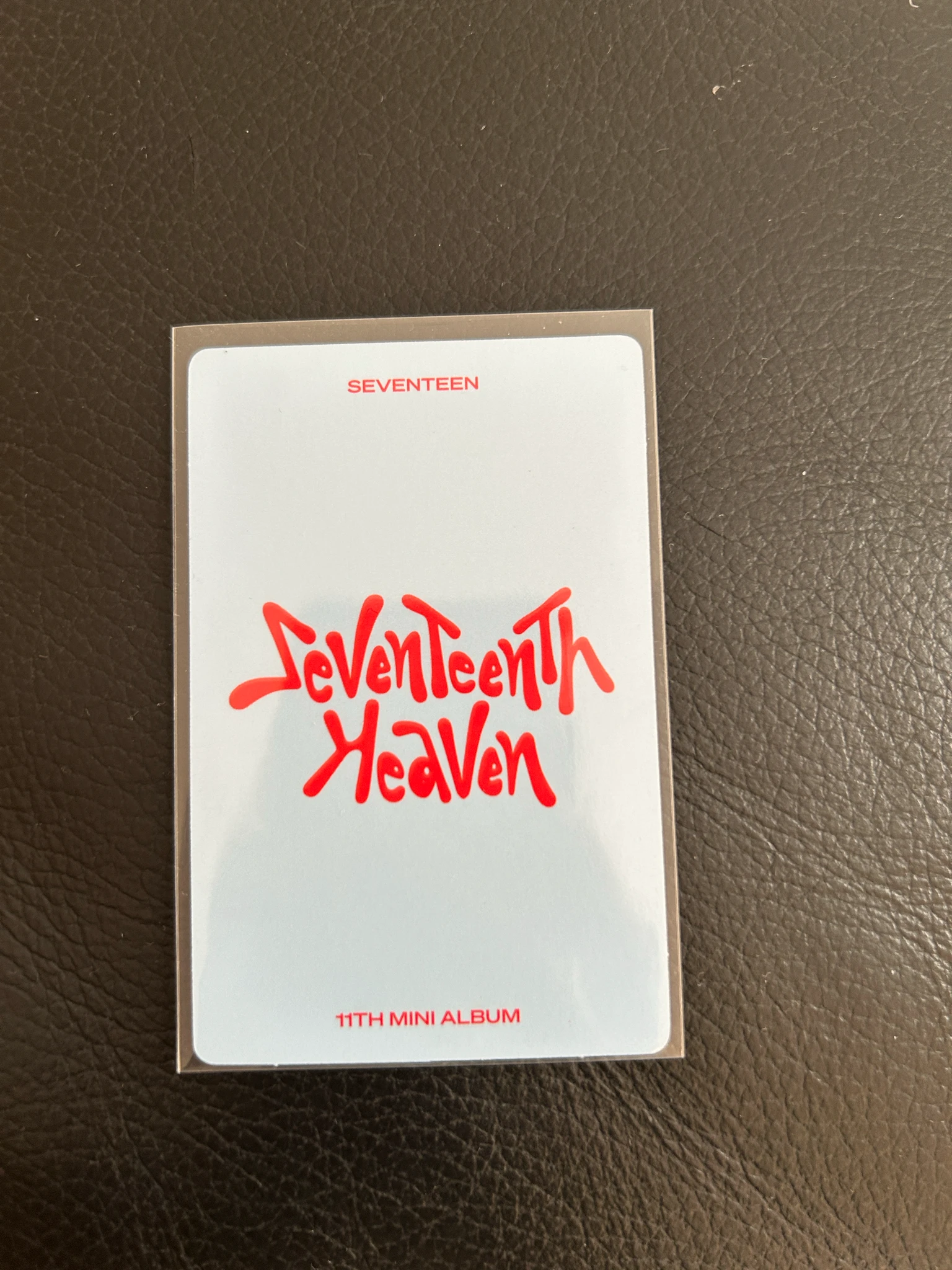 SEVENTEEN Wonwoo SEVENTEEN - Wonwoo - Seventeenth Heaven Album album photocard 2:14PM Ver. listing photo 2