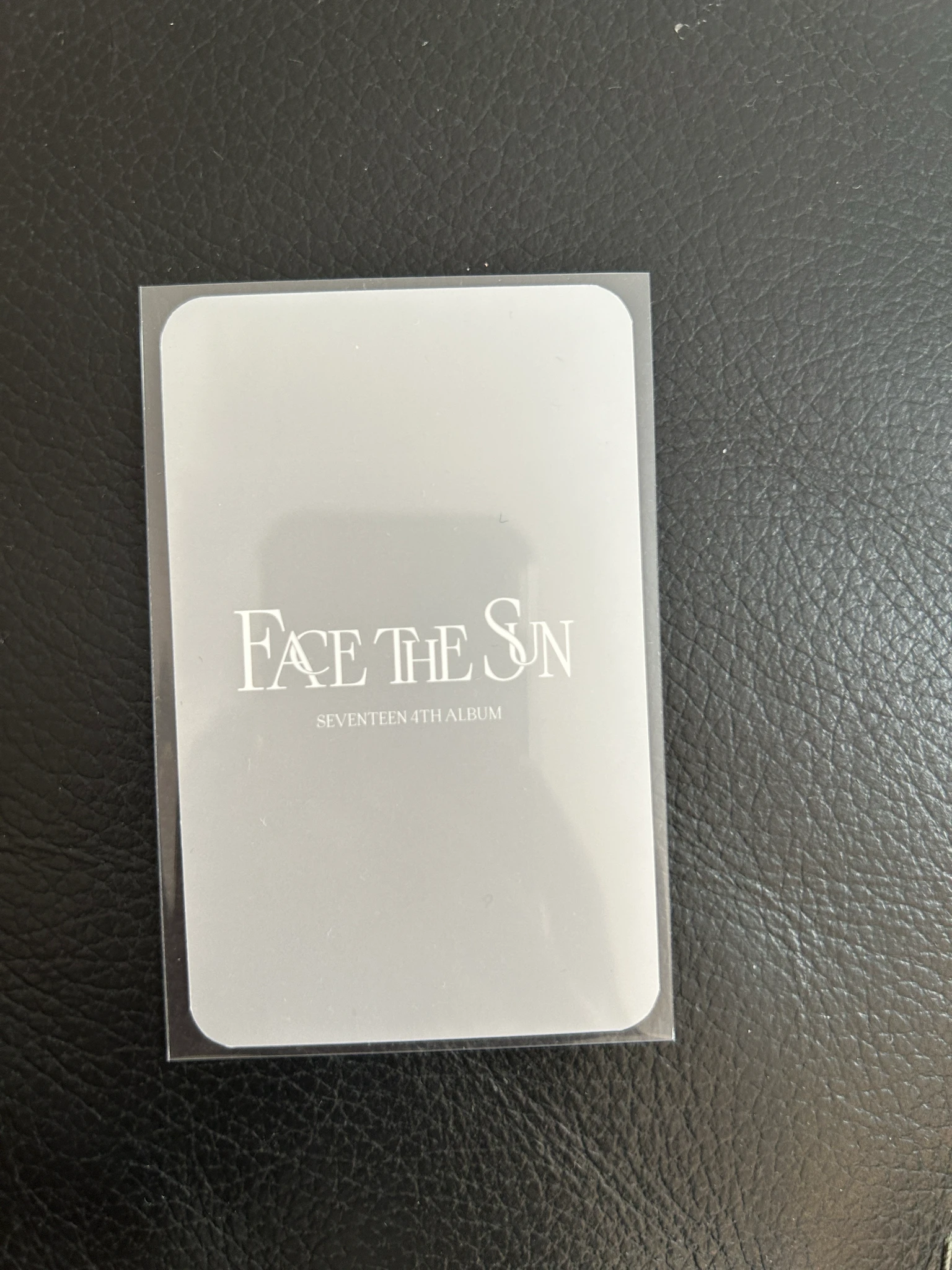 SEVENTEEN Joshua SEVENTEEN - Joshua - Face the Sun Album powerstation lucky draw listing photo 2