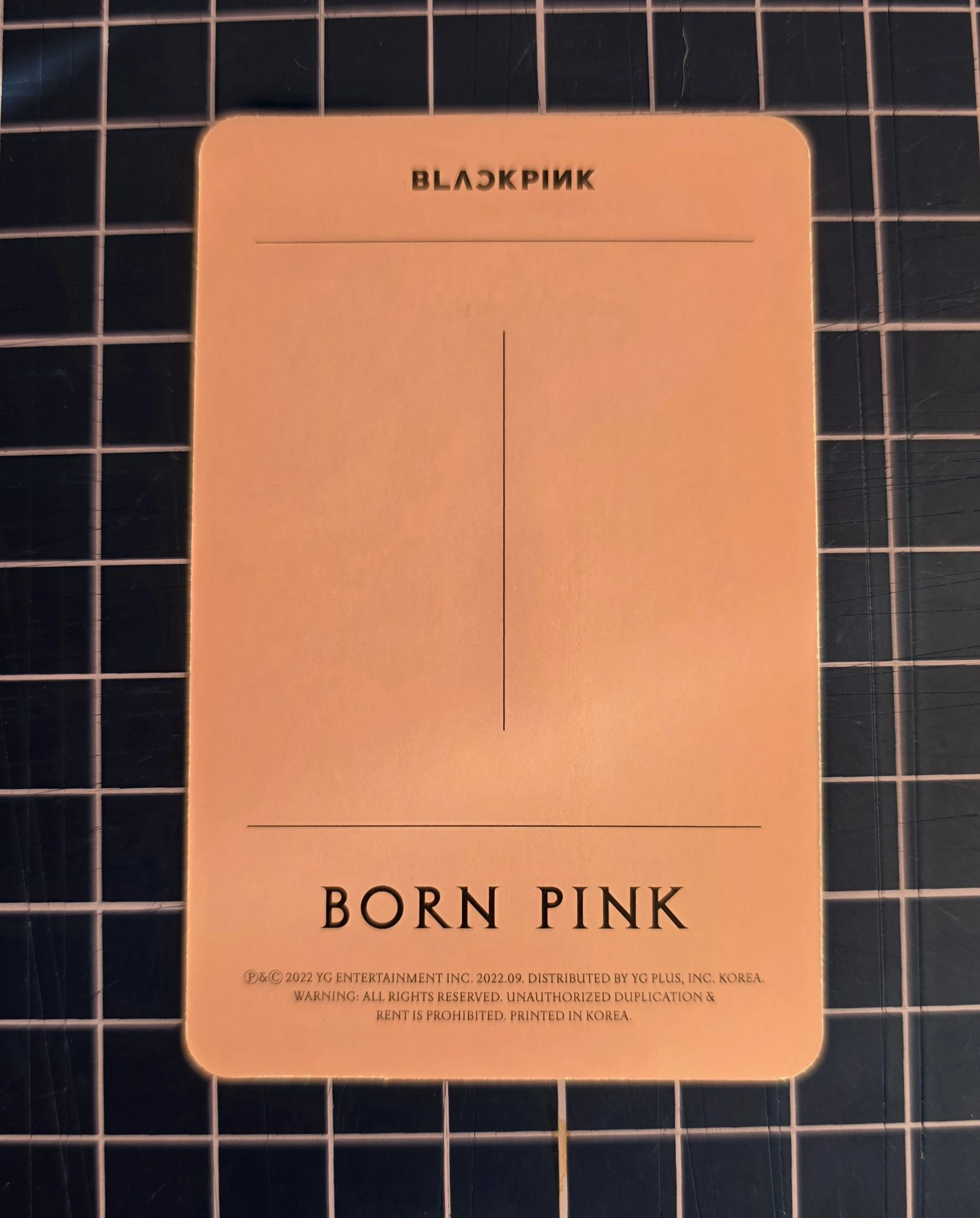 BLACKPINK Jisoo BLACKPINK-Jisoo-Album-BORN PINK listing photo 2