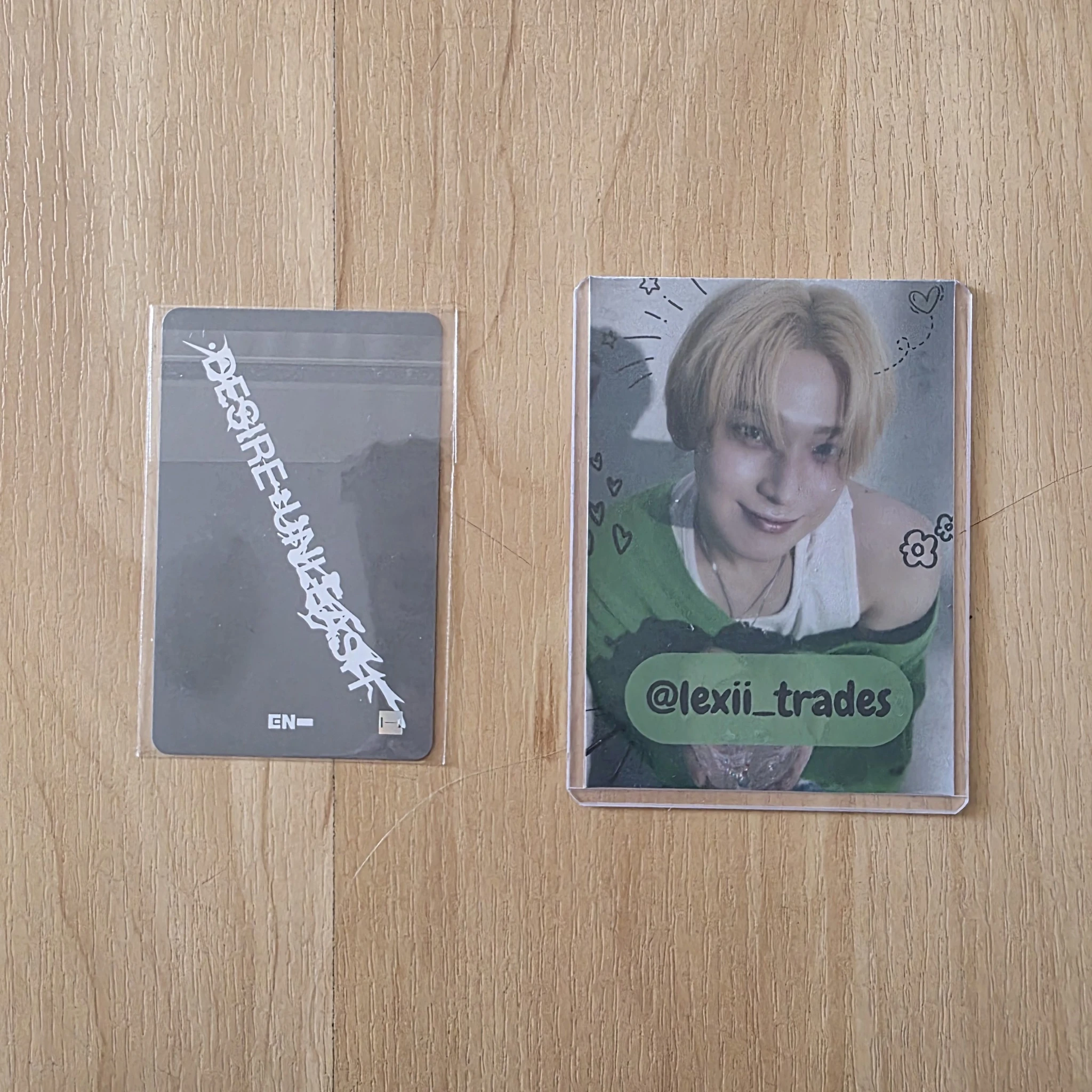 ENHYPEN Sunghoon ENHYPEN - Sunghoon - DESIRE: UNLEASH Album lucky draw round 1 musicplant listing photo 2