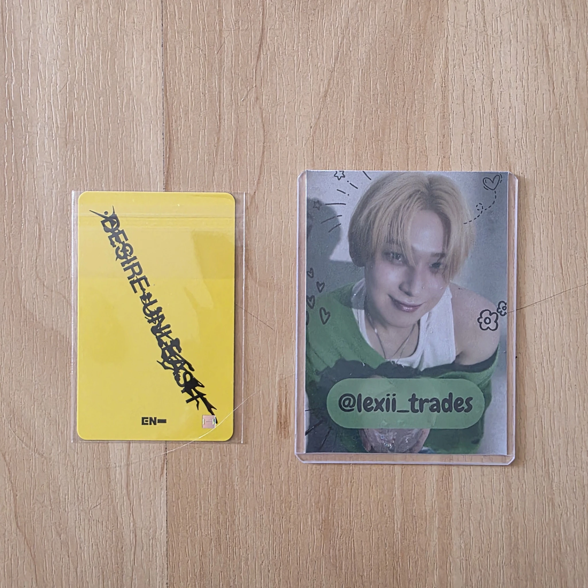 ENHYPEN Sunoo ENHYPEN - Sunoo - DESIRE: UNLEASH Album withmuu round 1 lucky draw listing photo 2