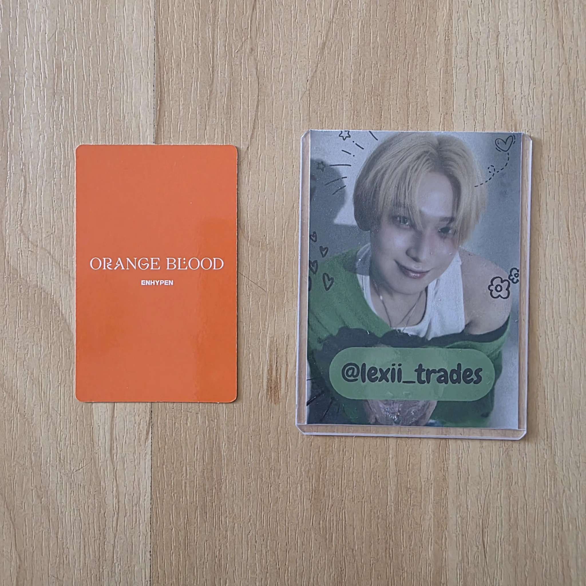ENHYPEN Sunghoon ENHYPEN - Sunghoon - ORANGE BLOOD Album listing photo 2
