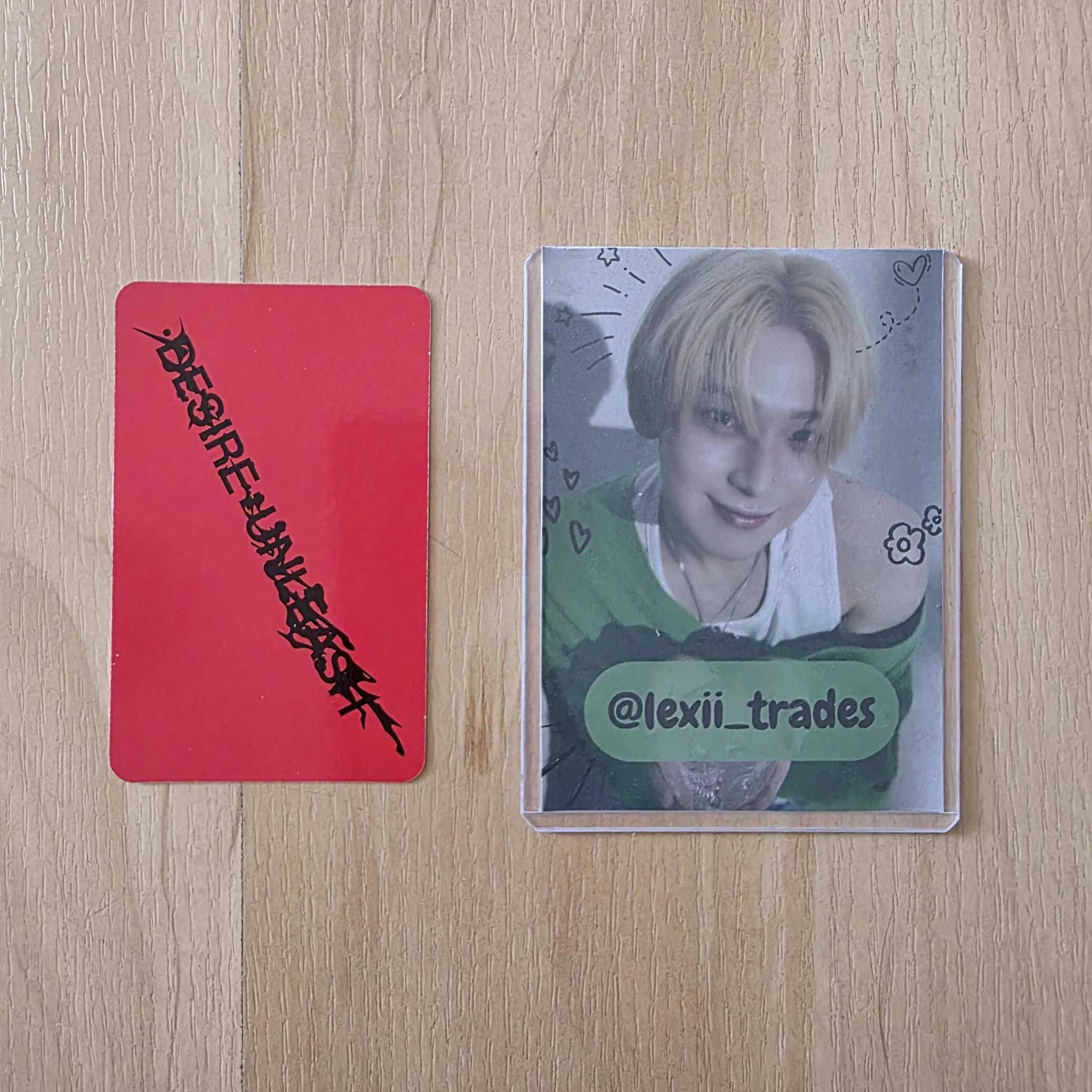 ENHYPEN Jungwon ENHYPEN - Jungwon - DESIRE: UNLEASH Album mine version korean album album photocard listing photo 2