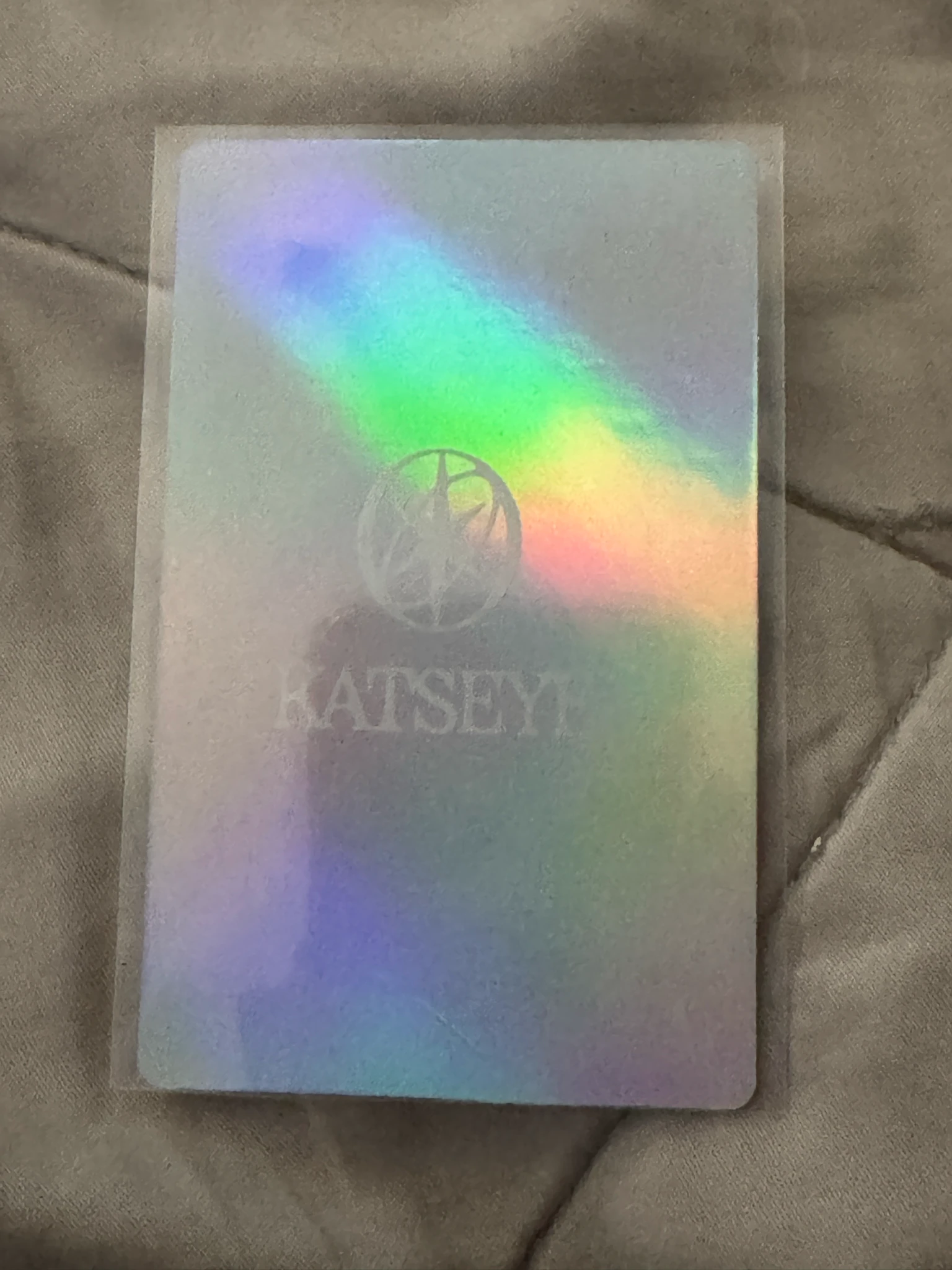 KATSEYE Megan KATSEYE - Megan - Glow In The Dark Charm Sprouts Other merch photocard listing photo 2