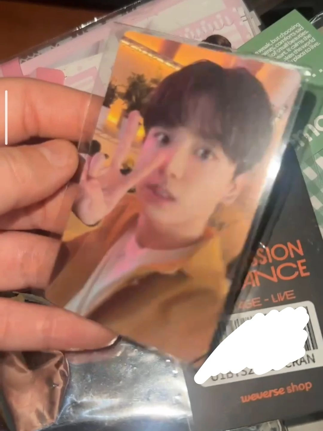 BTS Jungkook BTS-Jungkook-Album-Permission to Dance Live Album listing photo 2