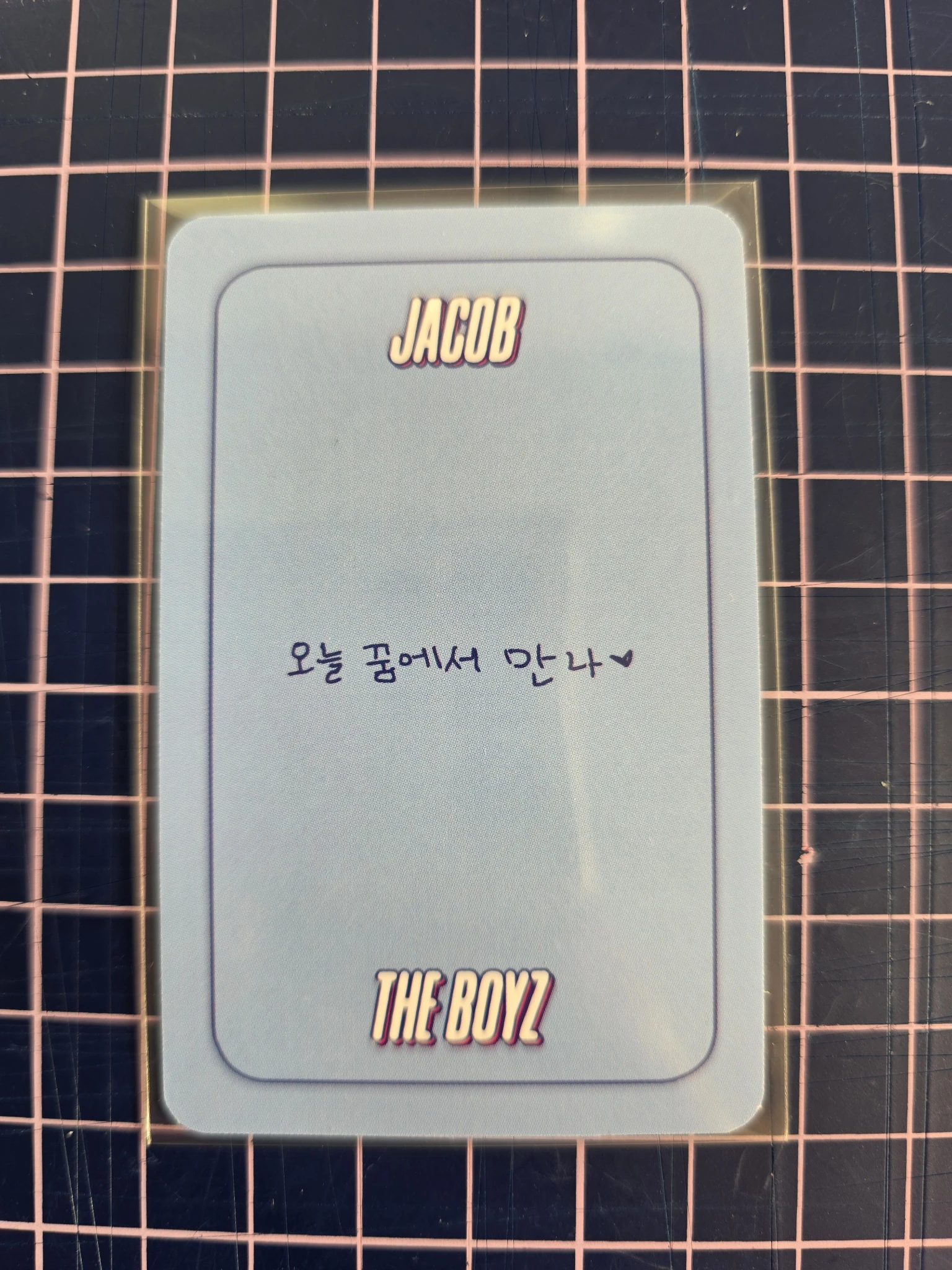 THE BOYZ Jacob THE BOYZ - Jacob - Bloom Bloom Album bloom version album photocard listing photo 2