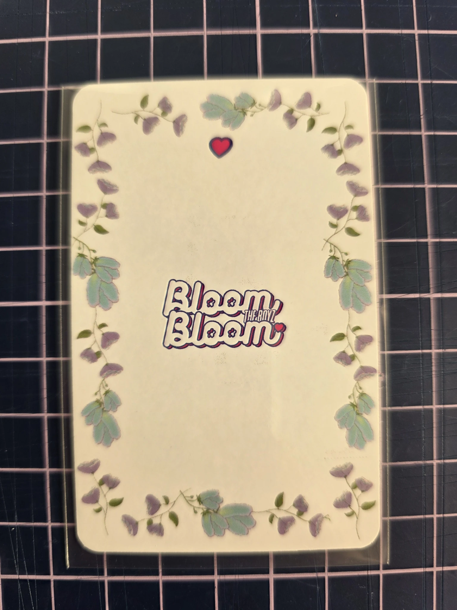 THE BOYZ Q THE BOYZ - Q - Bloom Bloom Album album photocard platform version listing photo 2