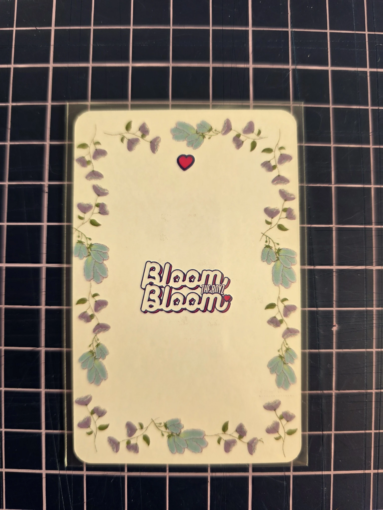 THE BOYZ Eric THE BOYZ - Eric - Bloom Bloom Album album photocard platform version listing photo 2