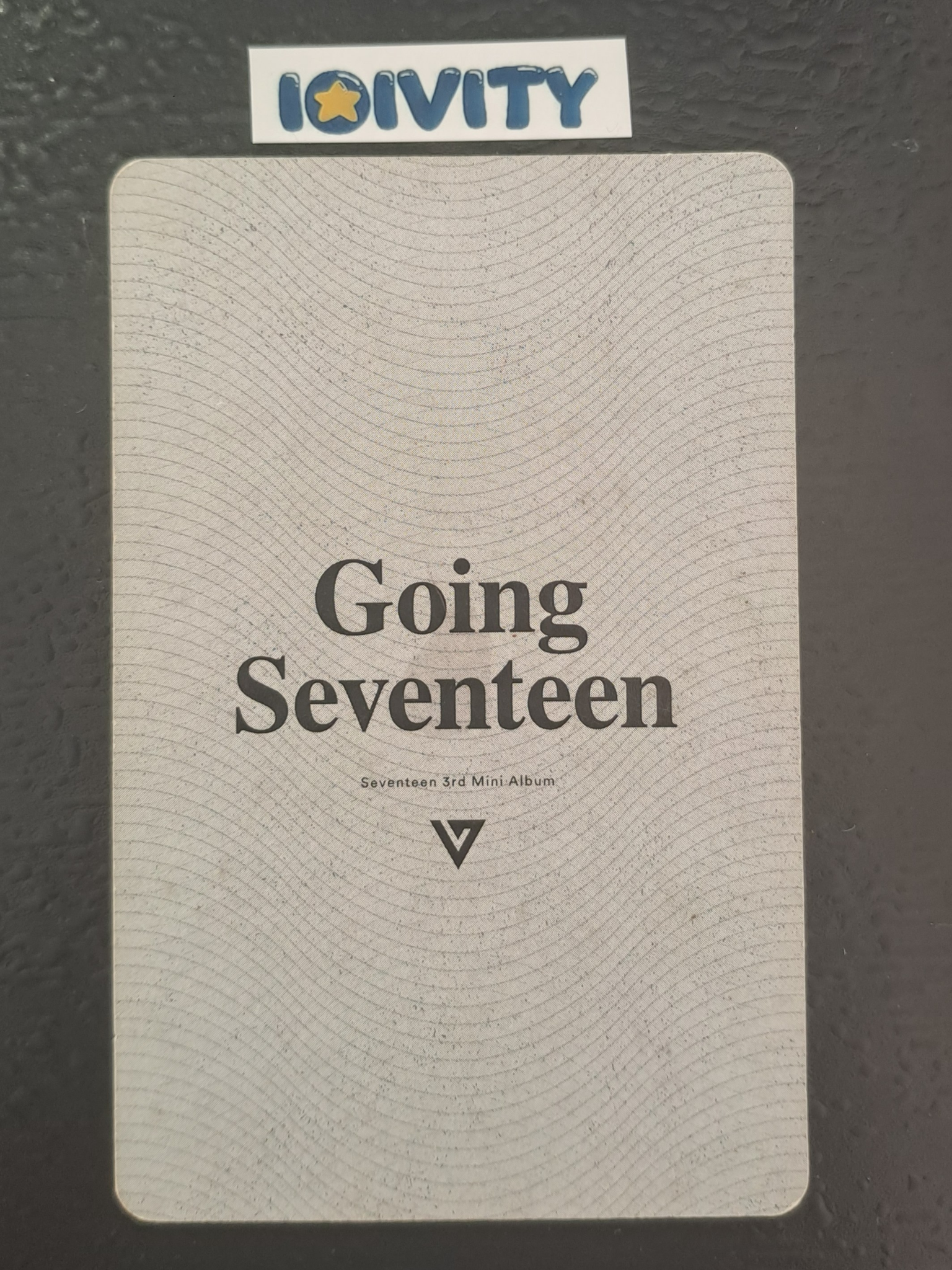 SEVENTEEN SEVENTEEN - Going Seventeen Album album photocard make a wish ver. UNIT Card listing photo 2