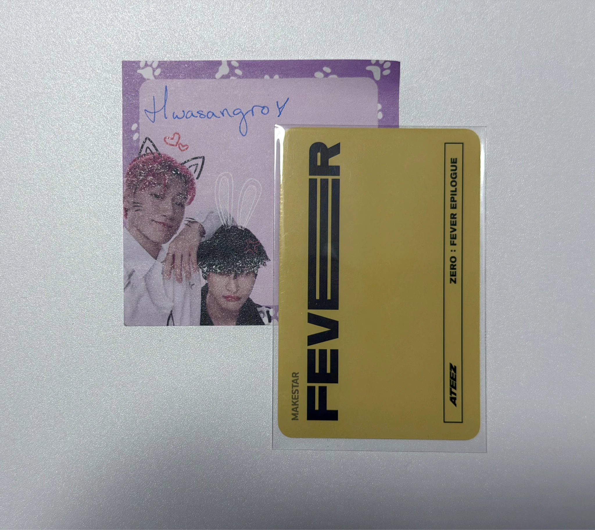 ATEEZ Mingi ATEEZ - Mingi - ZERO : FEVER EPILOGUE Album makestar round 3 listing photo 2