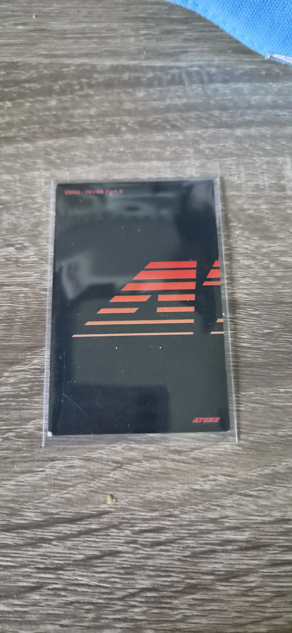 ATEEZ Hongjoong ATEEZ - Hongjoong - ZERO : FEVER Part.2 Album album photocard A version listing photo 2