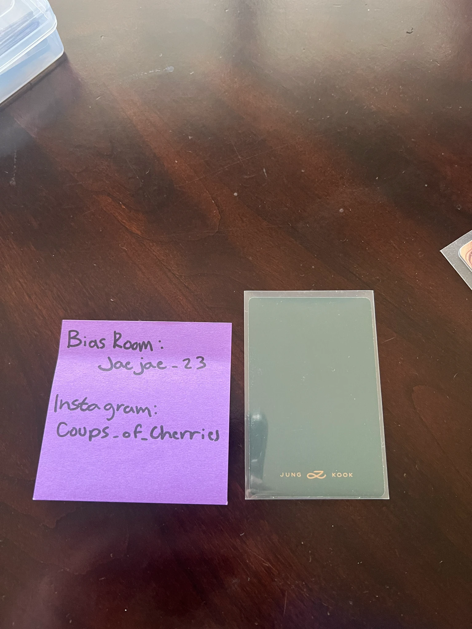 BTS Jungkook BTS - Jungkook - Golden Album album photocard listing photo 2