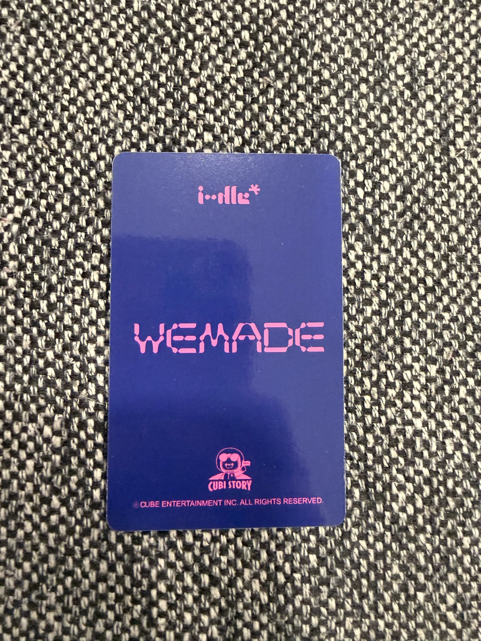 i-dle Soyeon i-dle - Soyeon - We made Album cubi story photocard set merch photocard listing photo 2