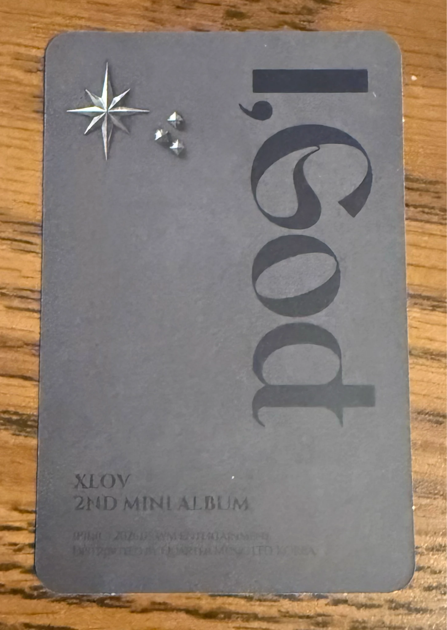 XLOV Haru XLOV - Haru - I, God Album album photocard listing photo 2