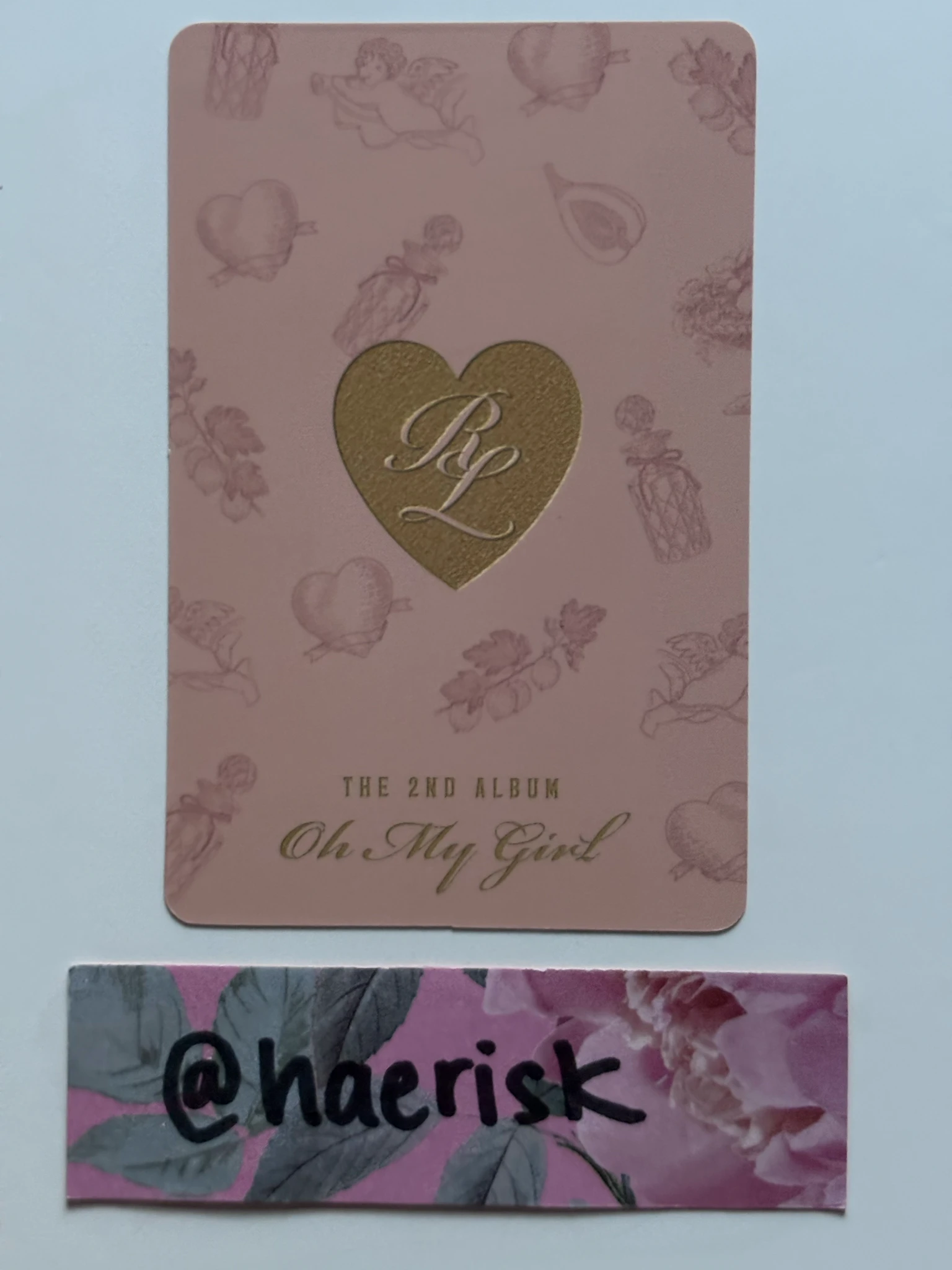 OH MY GIRL Yubin OH MY GIRL - Yubin - Real Love Album album photocard fruity version listing photo 2