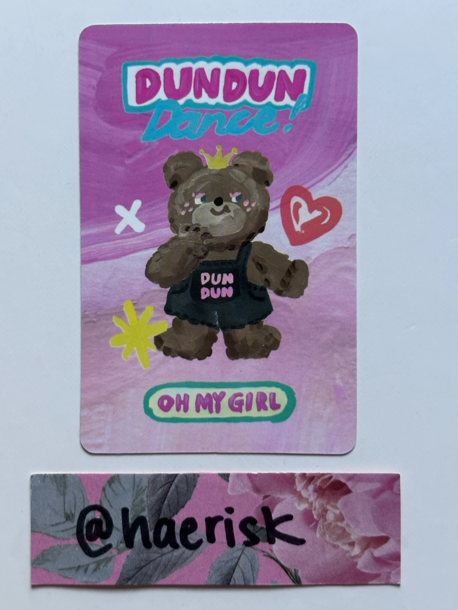 OH MY GIRL Yubin OH MY GIRL - Yubin - Dear OHMYGIRL Album album photocard omg bear version listing photo 2