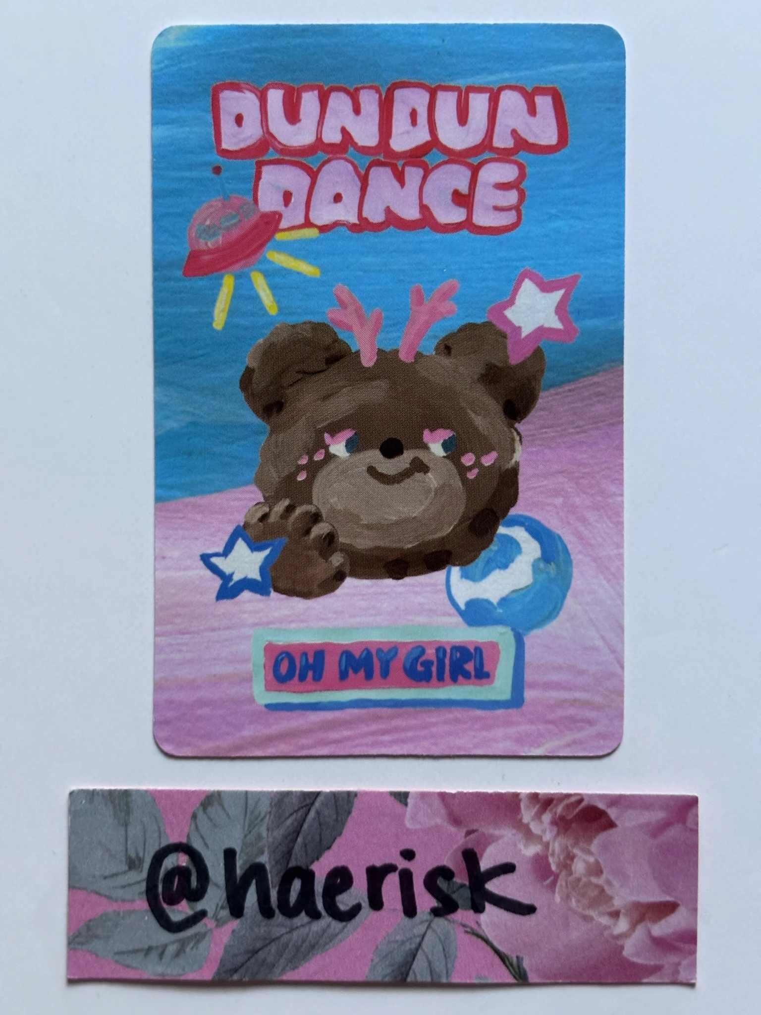 OH MY GIRL Yubin OH MY GIRL - Yubin - Dear OHMYGIRL Album album photocard dun dun bear version listing photo 2