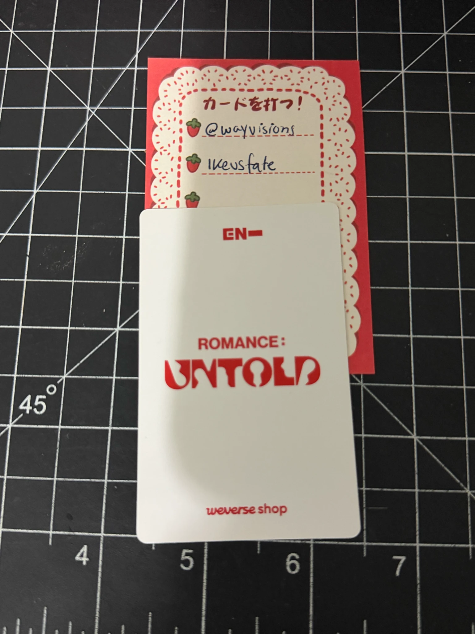 ENHYPEN Evan (Heeseung) ENHYPEN - Heeseung - ROMANCE: UNTOLD Album pre-order benefit (pob) listing photo 2