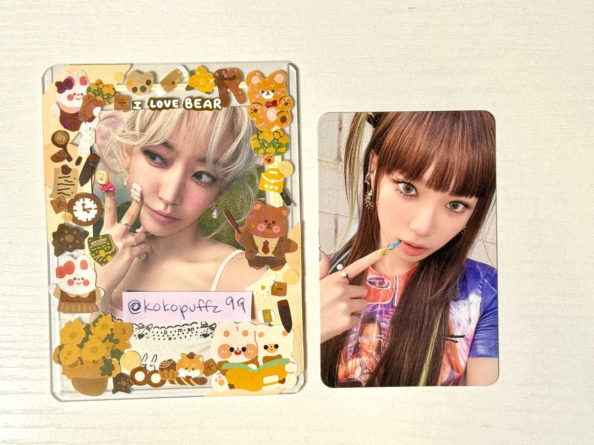 LE SSERAFIM Kim Chaewon LE SSERAFIM - Kim Chaewon - CRAZY Album target exclusive listing photo 2