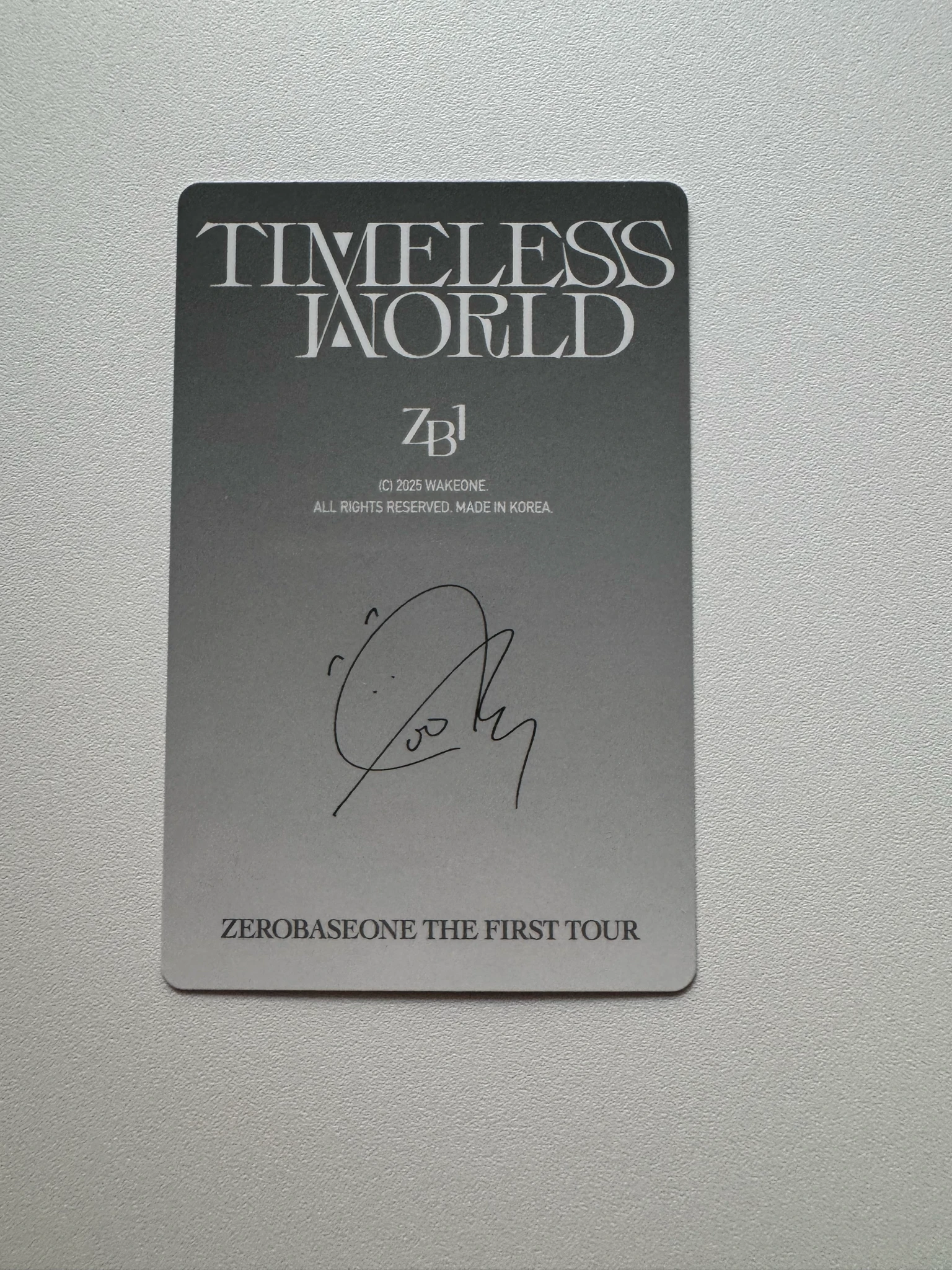 ZEROBASEONE Gunwook ZEROBASEONE - Gunwook - 2024 The First Tour [Timeless World] Event story book listing photo 2