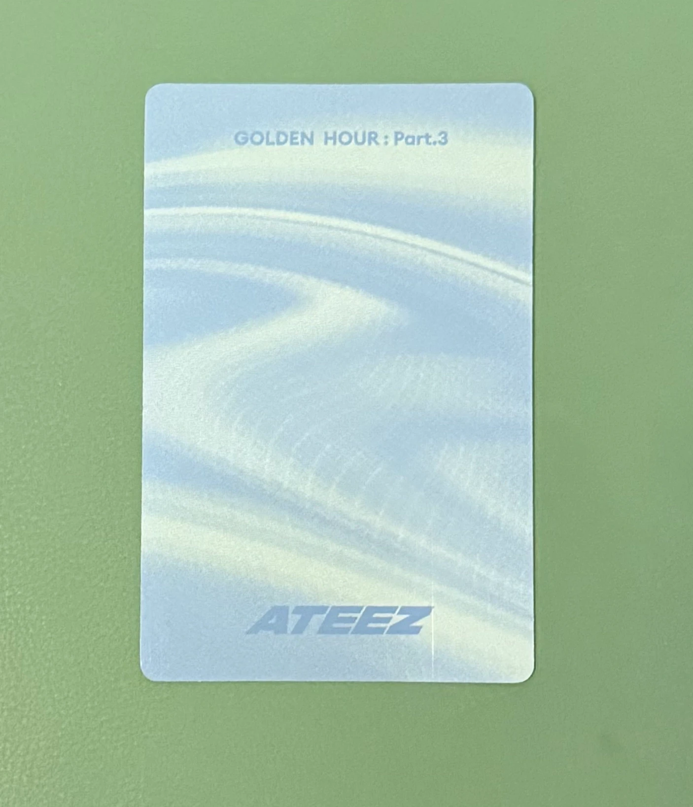 ATEEZ Wooyoung ATEEZ - Wooyoung - Golden Hour : Part.3 Album - poca album listing photo 2