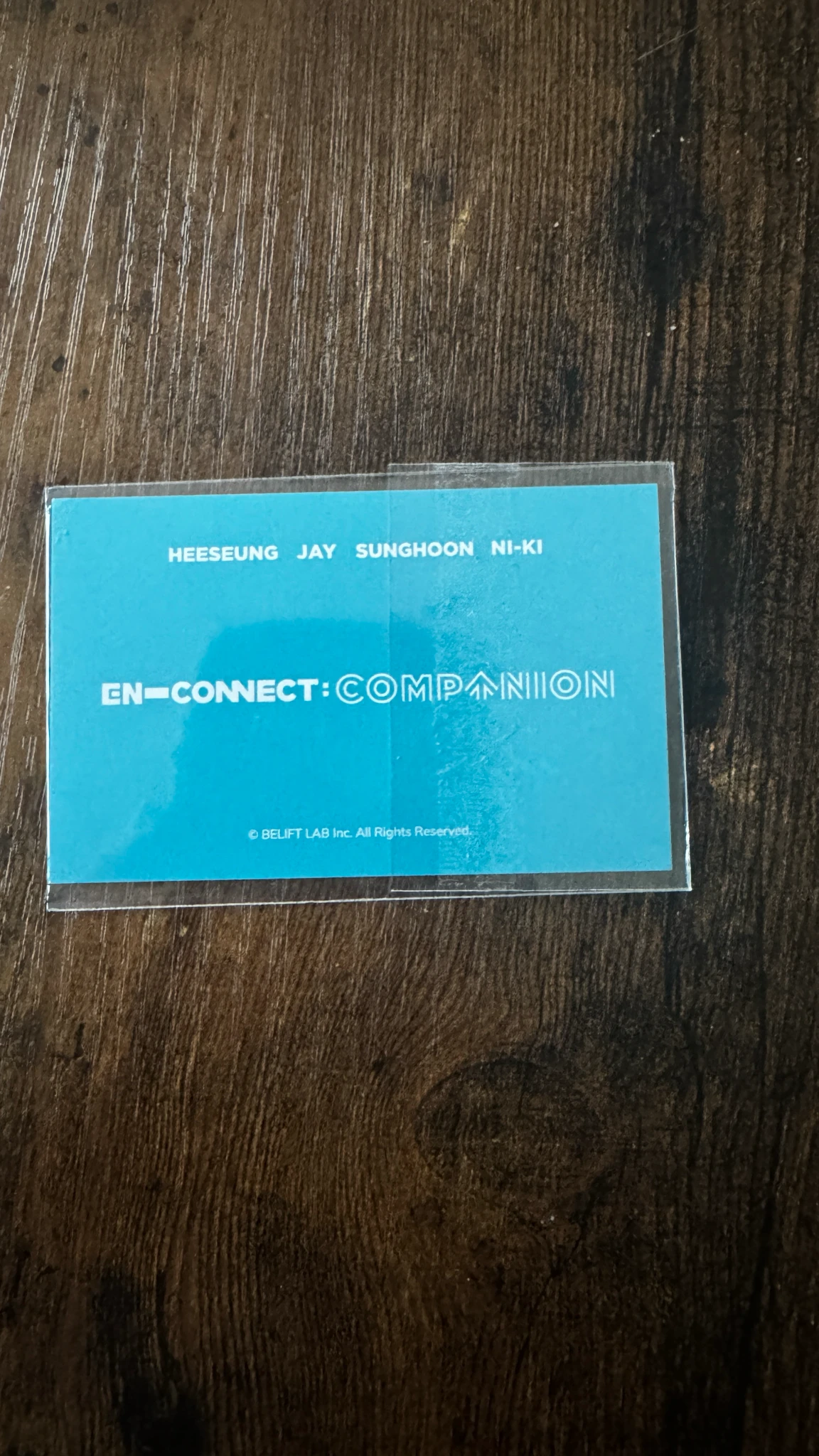 ENHYPEN ENHYPEN - EN-CONNECT : COMPANION Event merch photocard hoodie listing photo 2