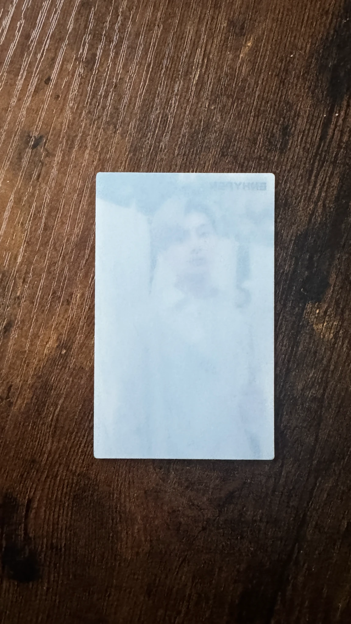ENHYPEN Jay ENHYPEN - Jay - BORDER: 儚い (HAKANAI) Album pre-order benefit (pob) UMS japan (universal music store) transparent listing photo 2