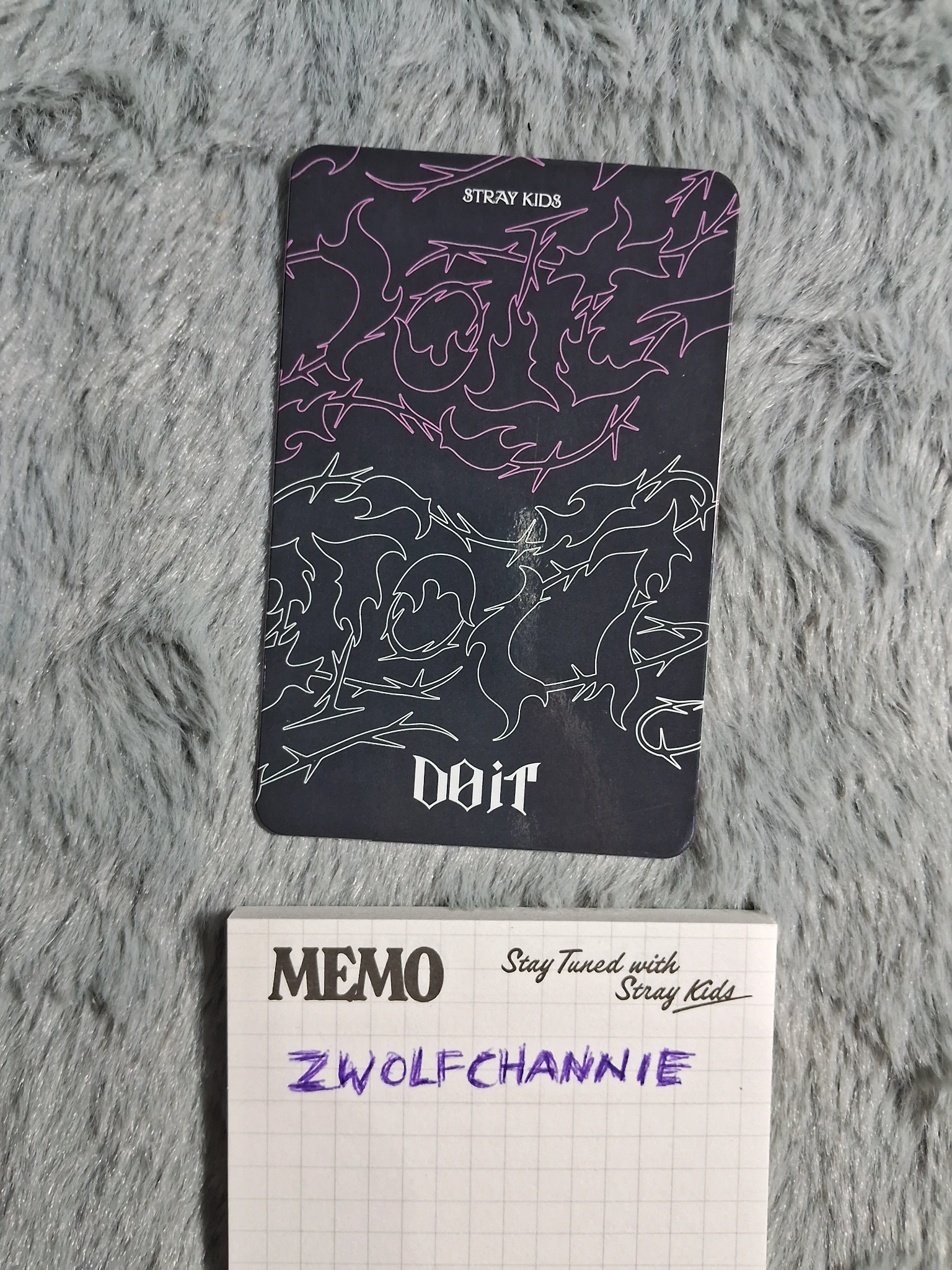 Stray Kids Bang Chan Stray Kids - Bang Chan - Do It Album album photocard it version lenticular listing photo 2