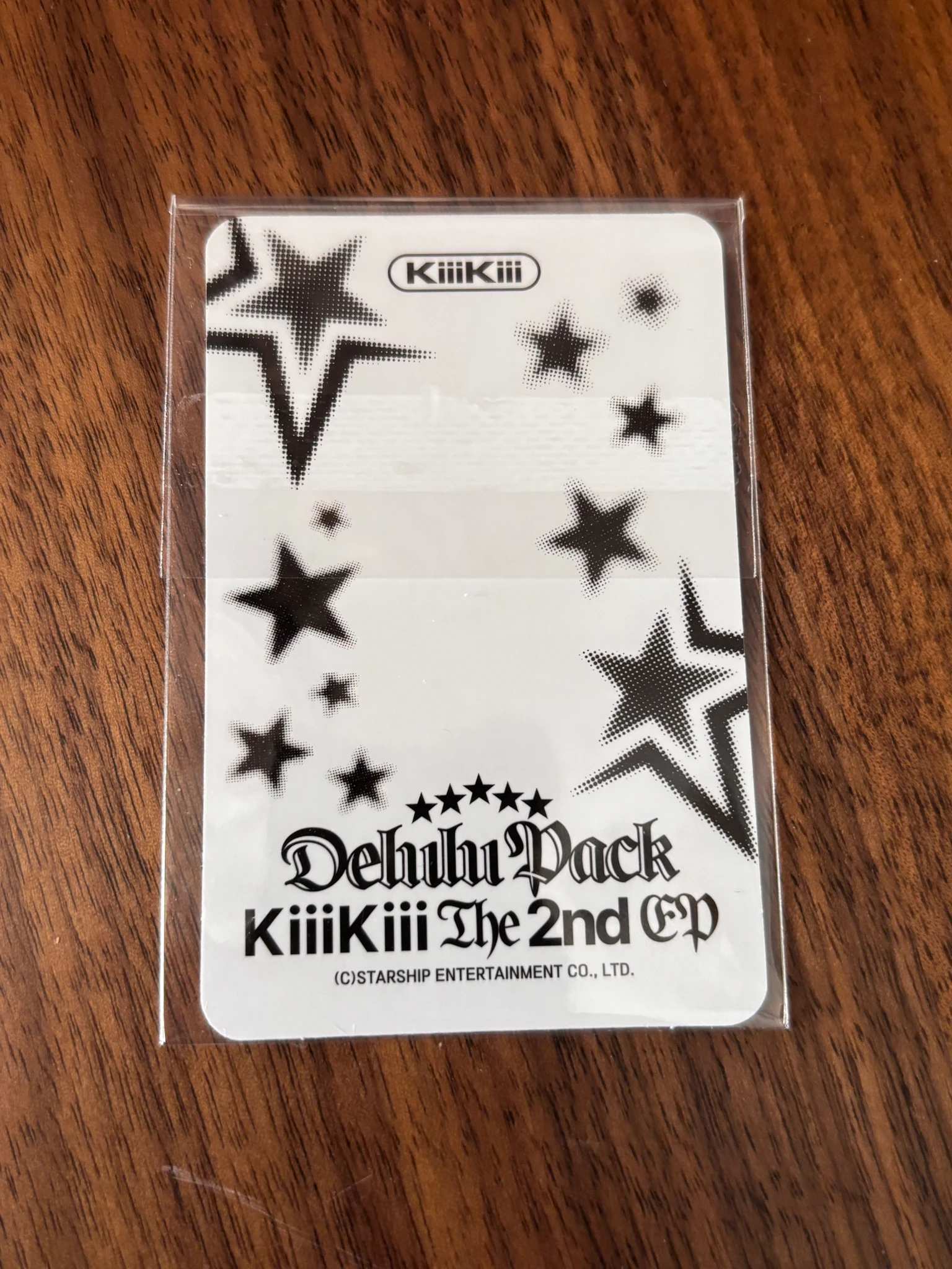KiiiKiii Kya KiiiKiii - Kya - Delulu Pack Album pob (pre-order benefit) starship square listing photo 2