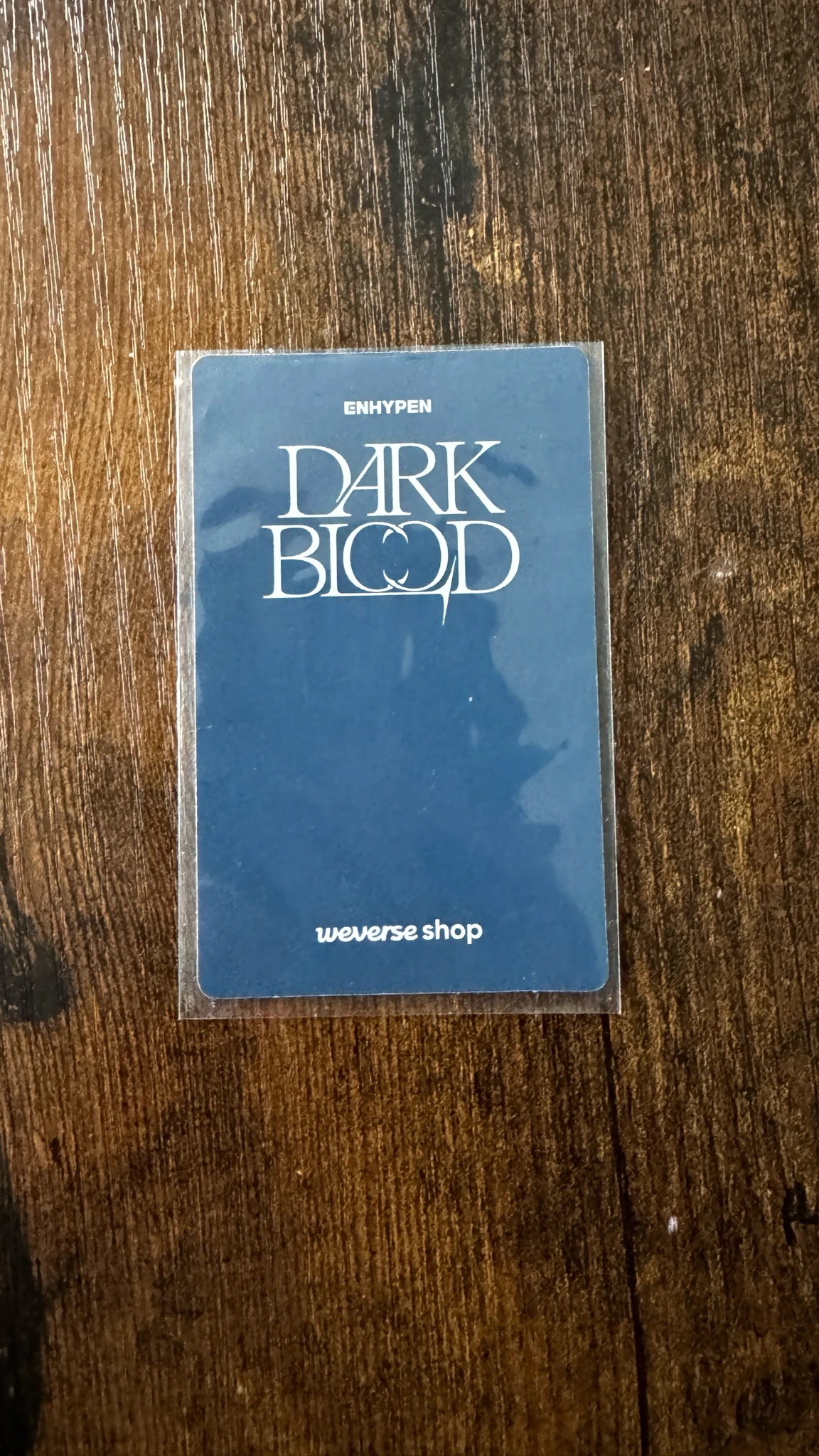 ENHYPEN Jake ENHYPEN - Jake - DARK BLOOD Album pre-order benefit (pob) weverse shop global standard version listing photo 2