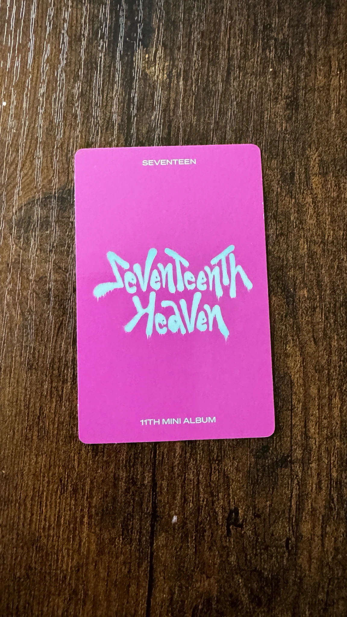 SEVENTEEN Jeonghan SEVENTEEN - Jeonghan - Seventeenth Heaven Album album photocard 5:26 AM version listing photo 2
