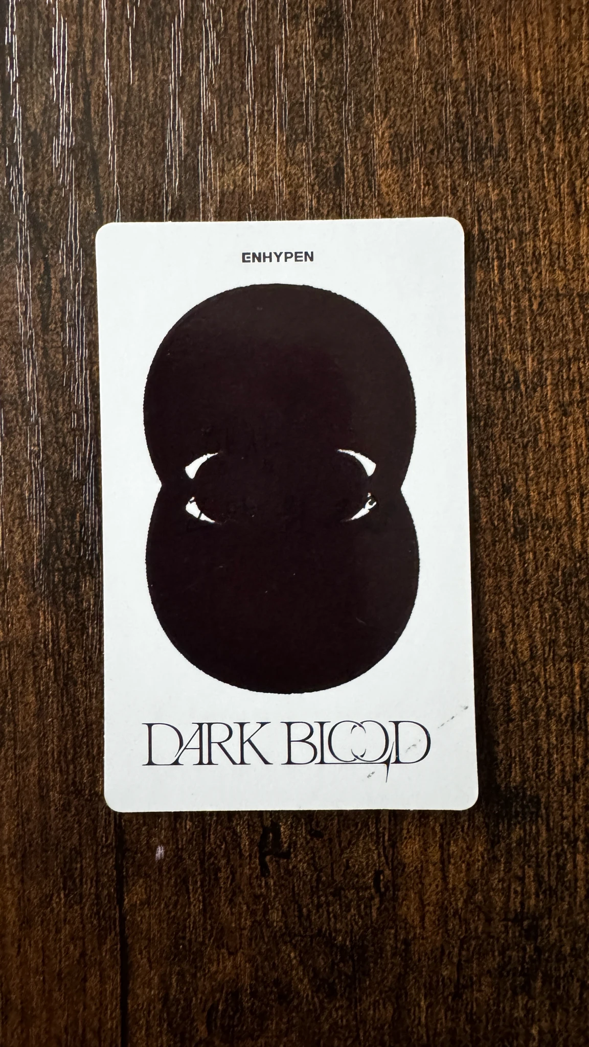 ENHYPEN Jay ENHYPEN - Jay - DARK BLOOD Album new version message card korean album album photocard listing photo 2
