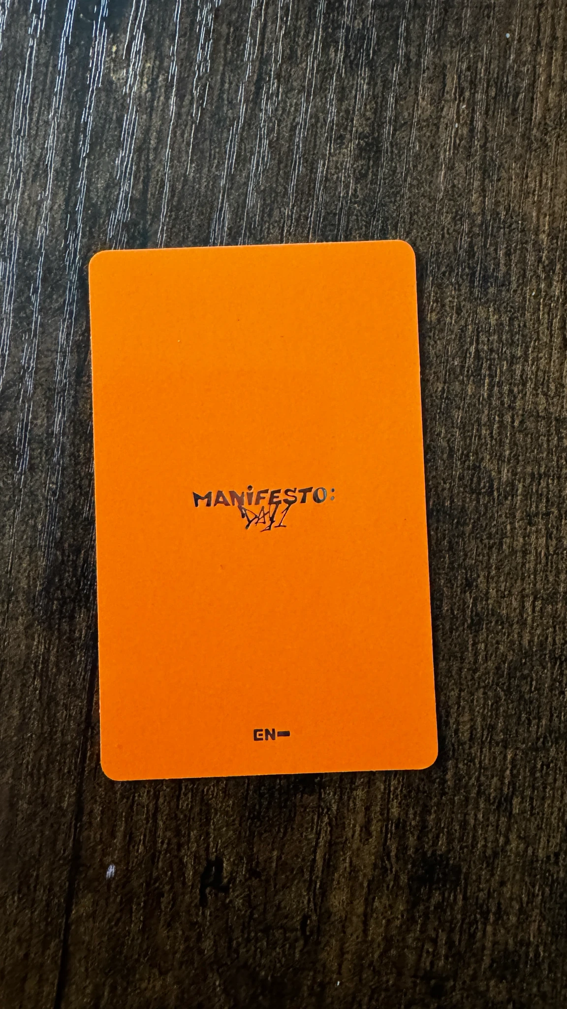 ENHYPEN Jay ENHYPEN - Jay - MANIFESTO: DAY 1 Album album photocard korean album standard version D version M version J version listing photo 2