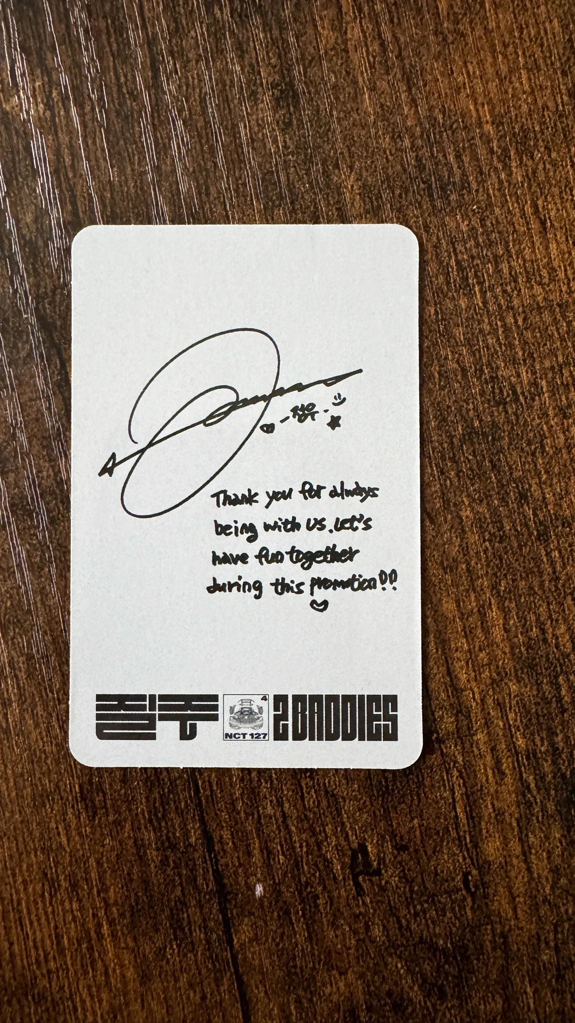 NCT 127 Jungwoo NCT 127 - Jungwoo - 2 Baddies Album listing photo 2
