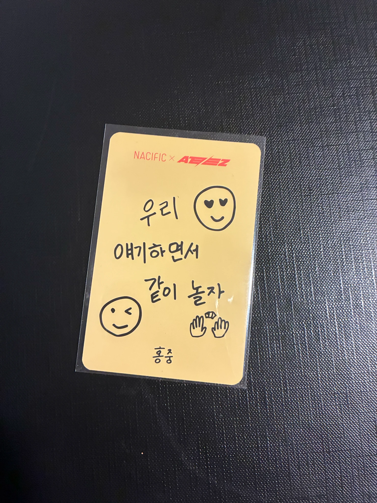 ATEEZ Hongjoong ATEEZ - Hongjoong - Ateez x Nacific Other round 4 nacific listing photo 2