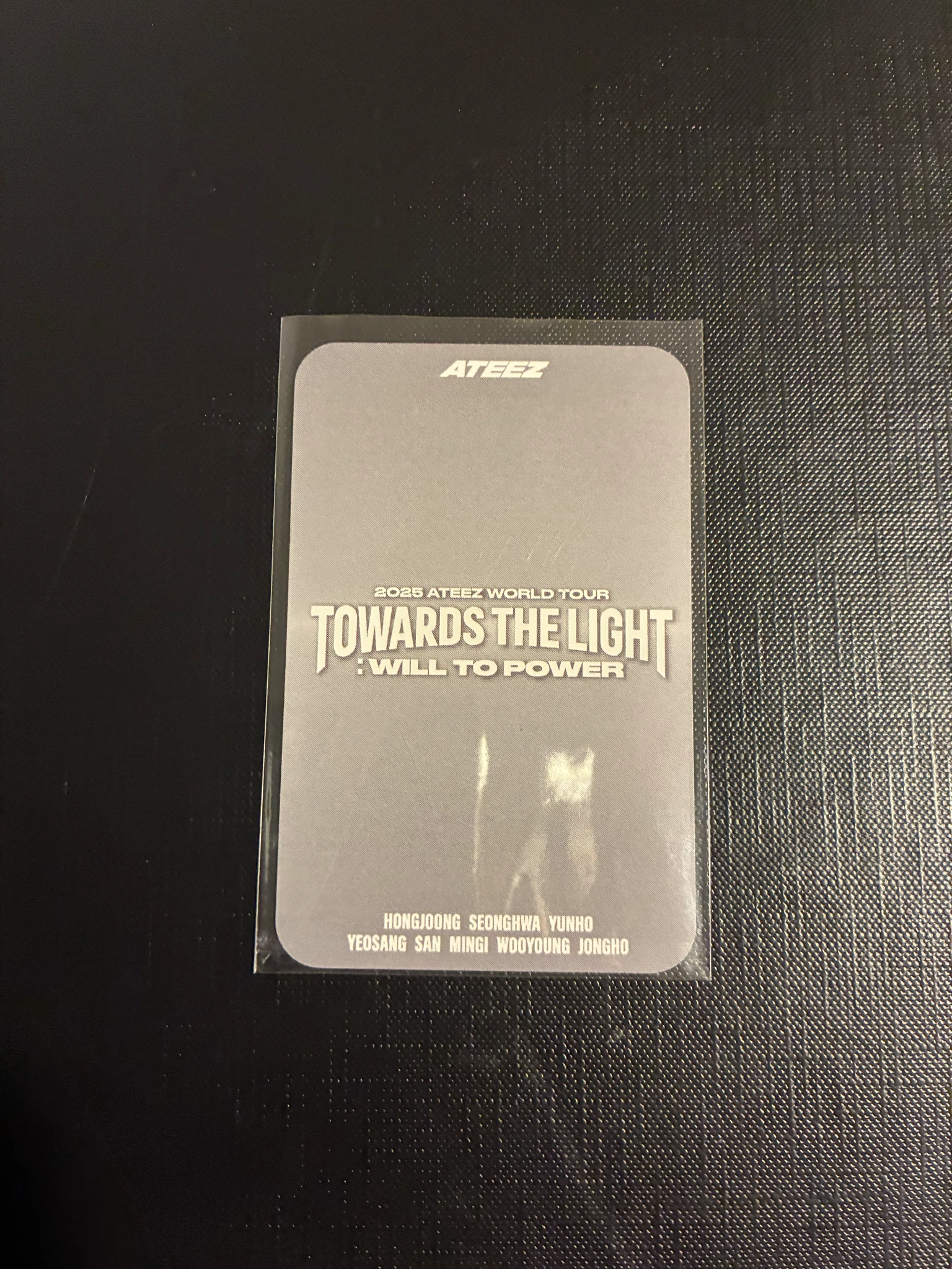 ATEEZ Hongjoong ATEEZ - Hongjoong - Towards The Light: Will To Power World Tour Event atiny zone listing photo 2