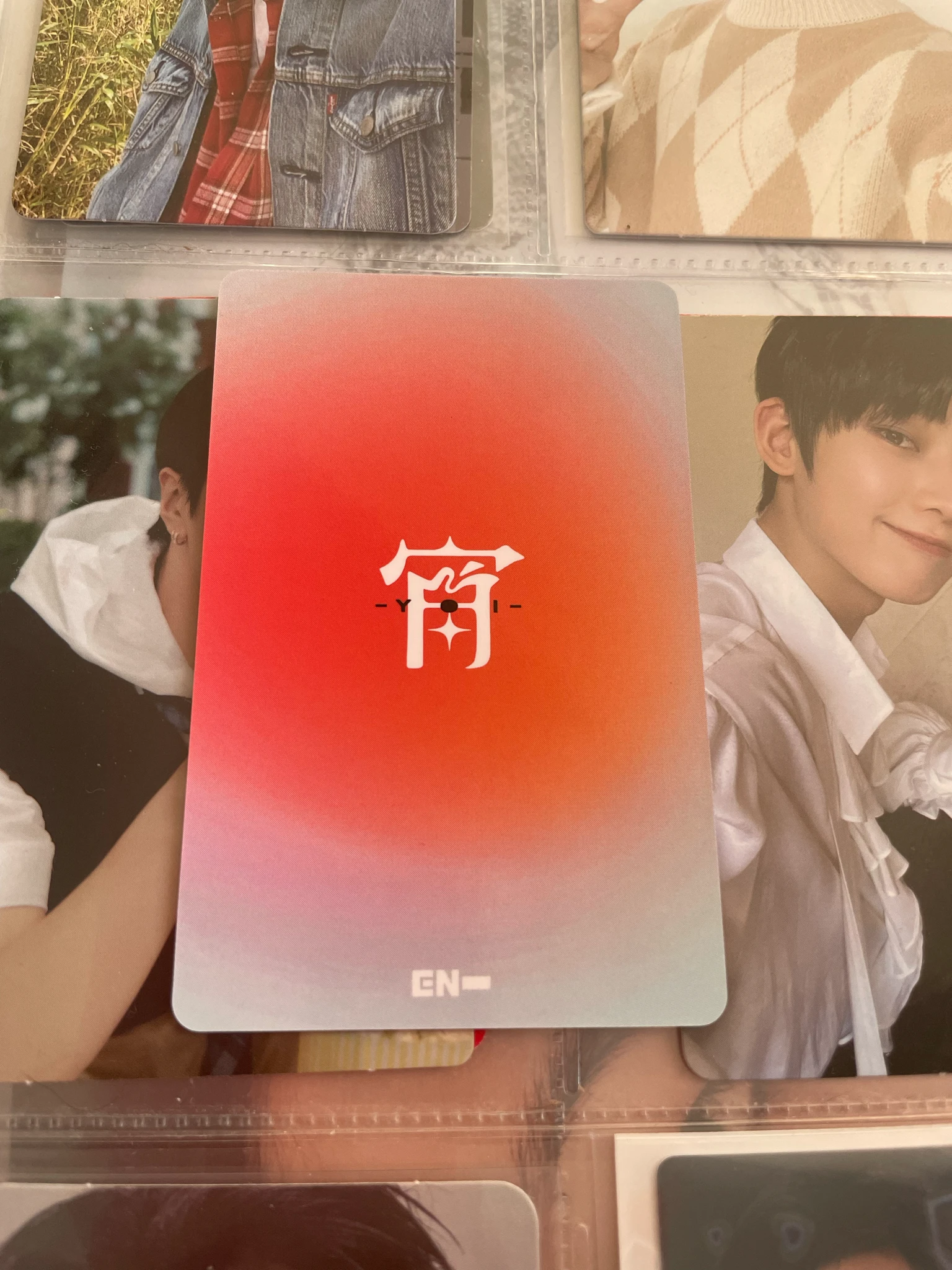 ENHYPEN Jungwon ENHYPEN - Jungwon - 宵 -YOI- Album pre-order benefit (pob) weverse shop global (wvg) listing photo 2