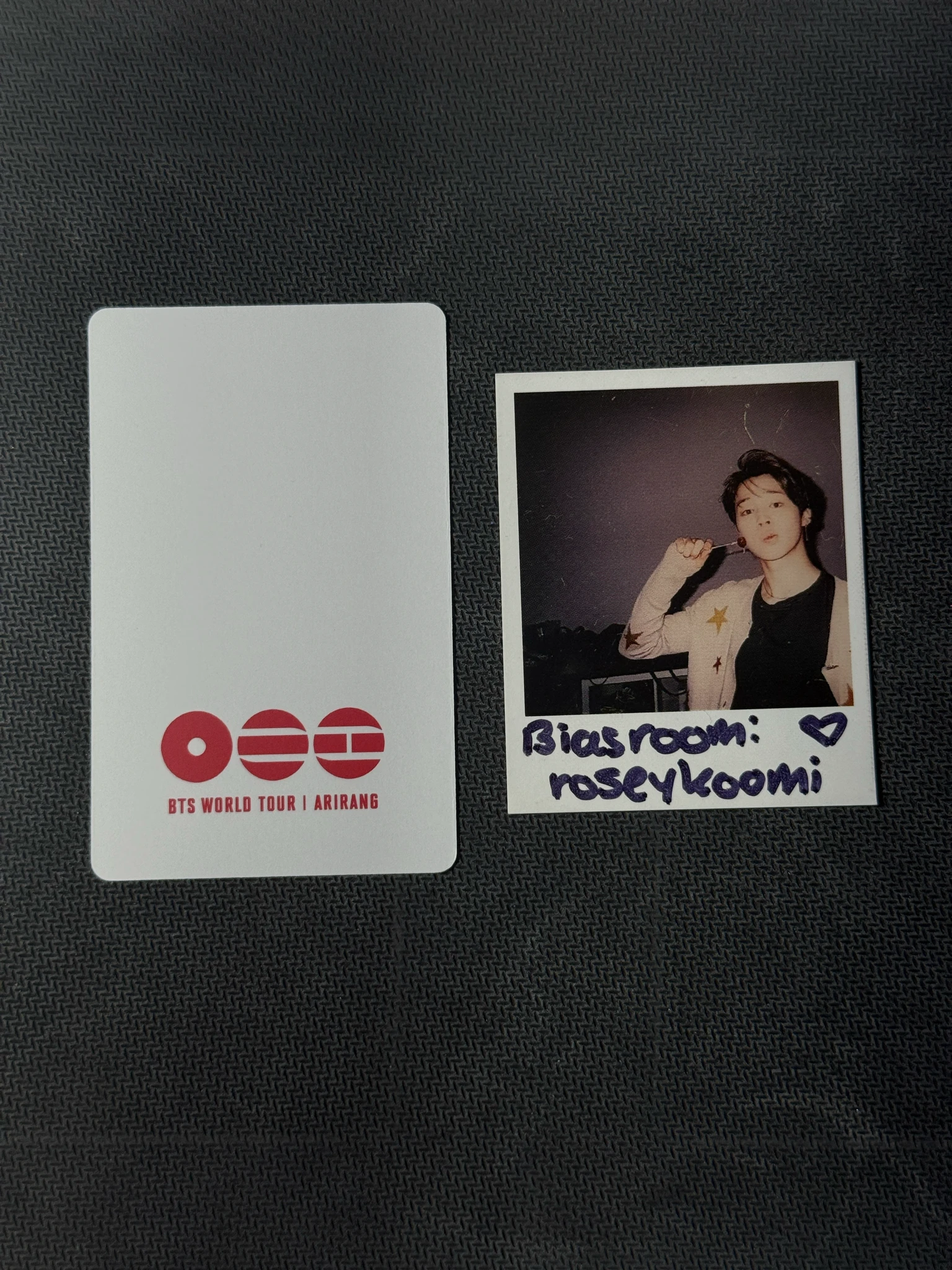 BTS RM BTS - RM - ARIRANG World Tour Event USA album pick-up lucky draw (LD) round 2 listing photo 2